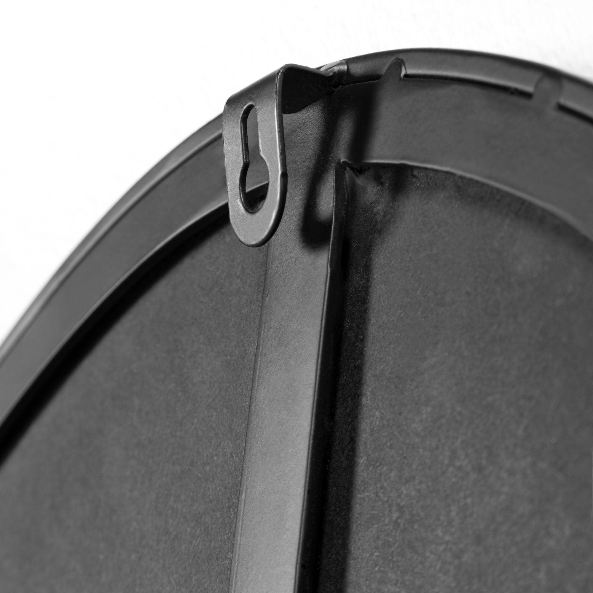 Lustro ANERA czarna stal La Forma Eye on Design