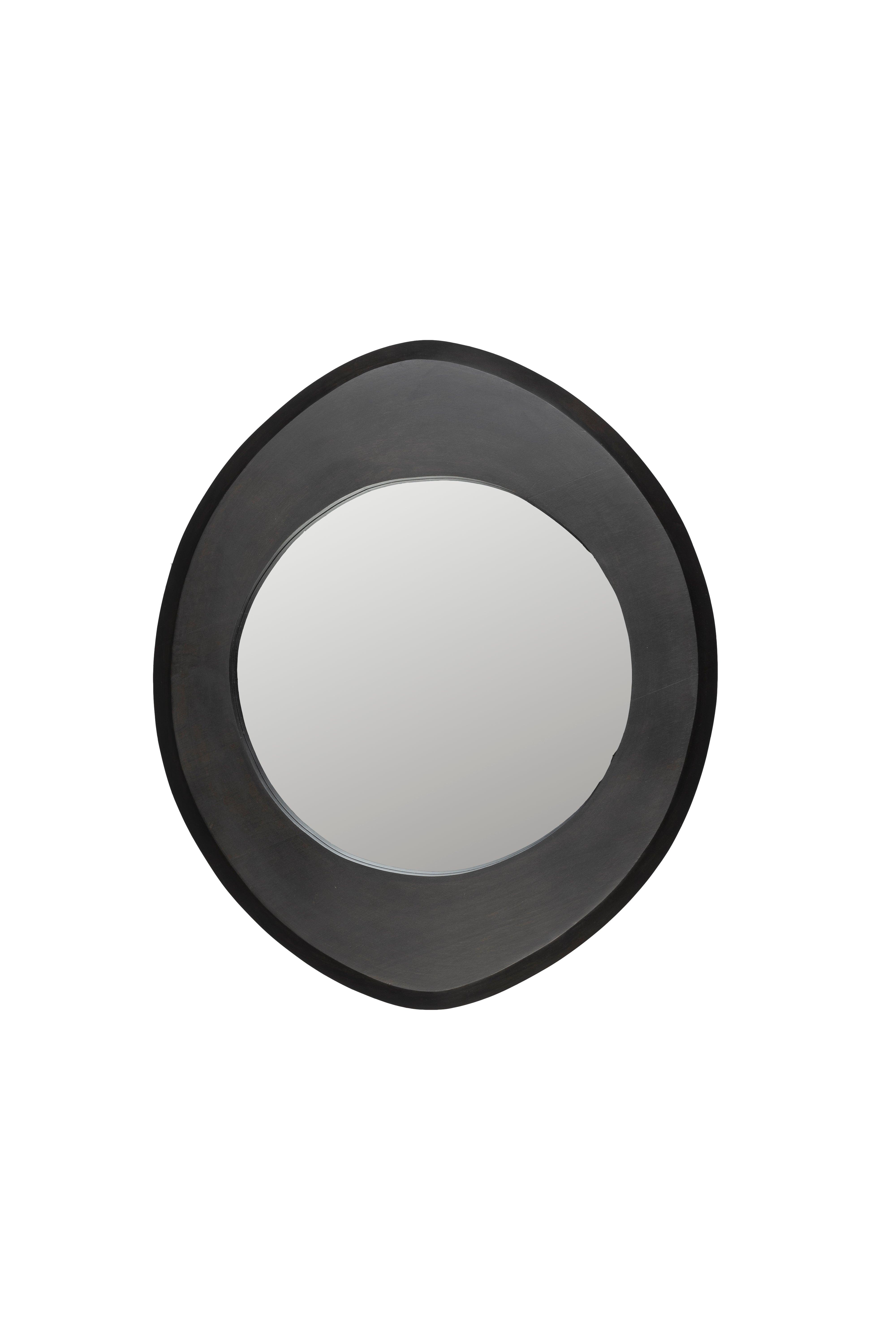 Aren Mirror Wood Black S Dutchbone Eye on Design