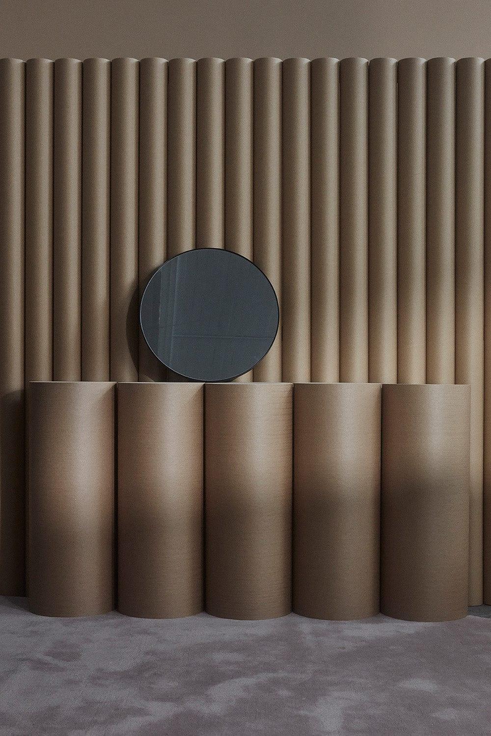 Lustro CIRCUM czarny AYTM Eye on Design