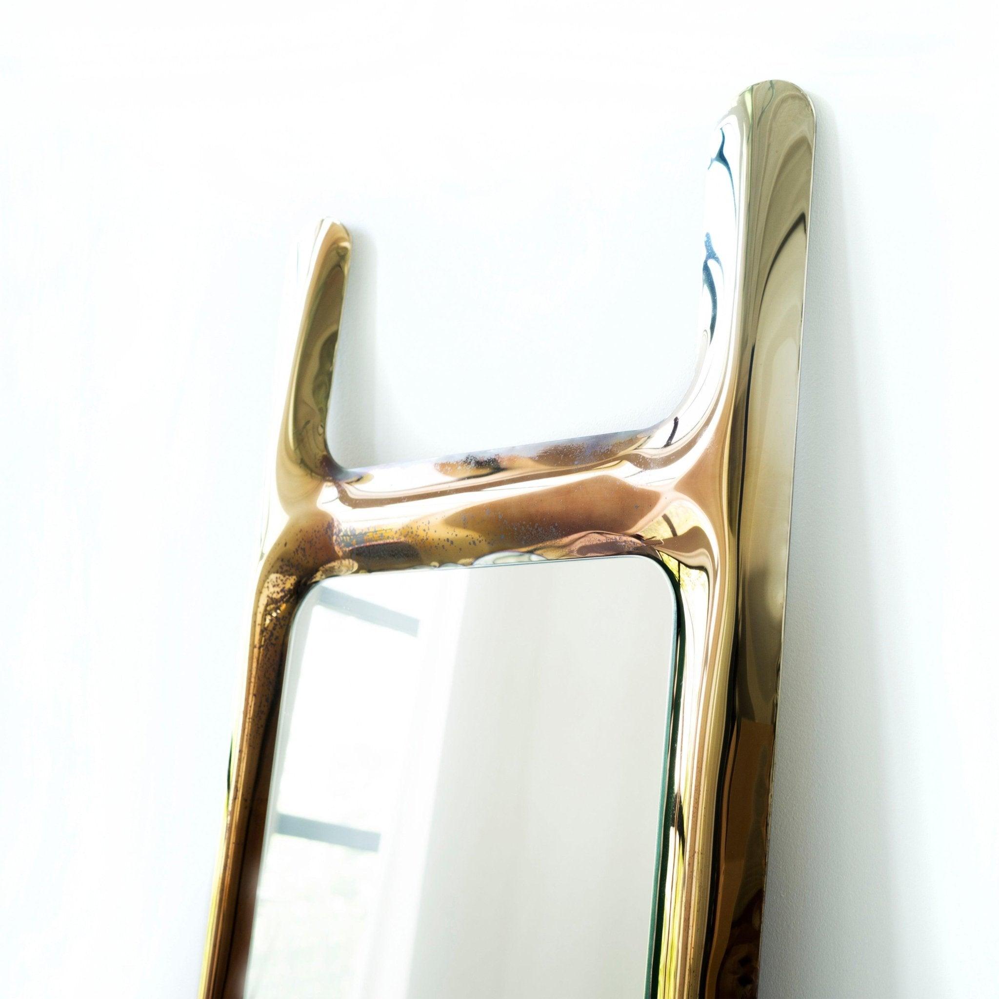 Lustro DRAB heat złoty Zieta Studio Eye on Design