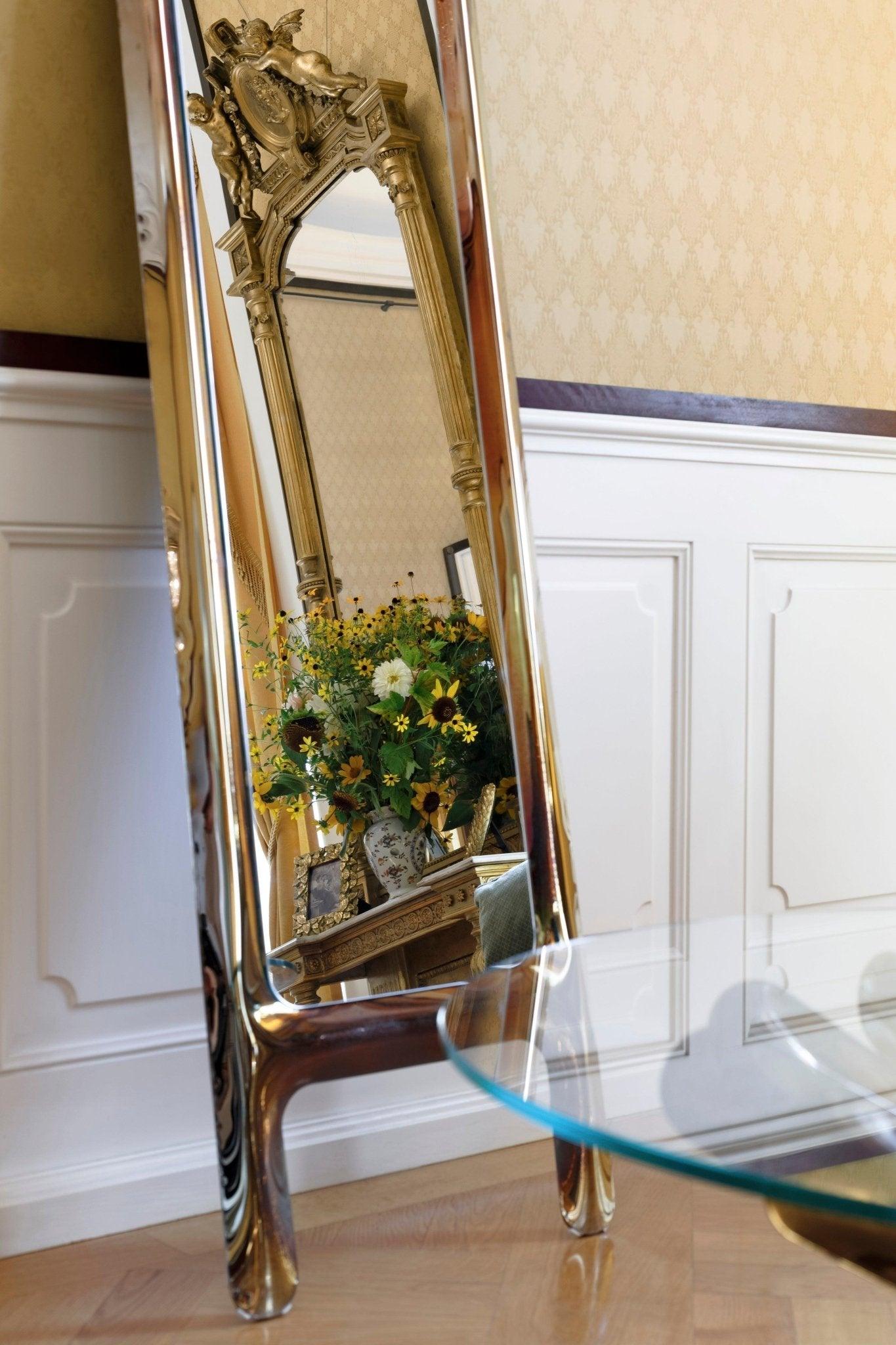 Lustro DRAB heat złoty Zieta Studio Eye on Design