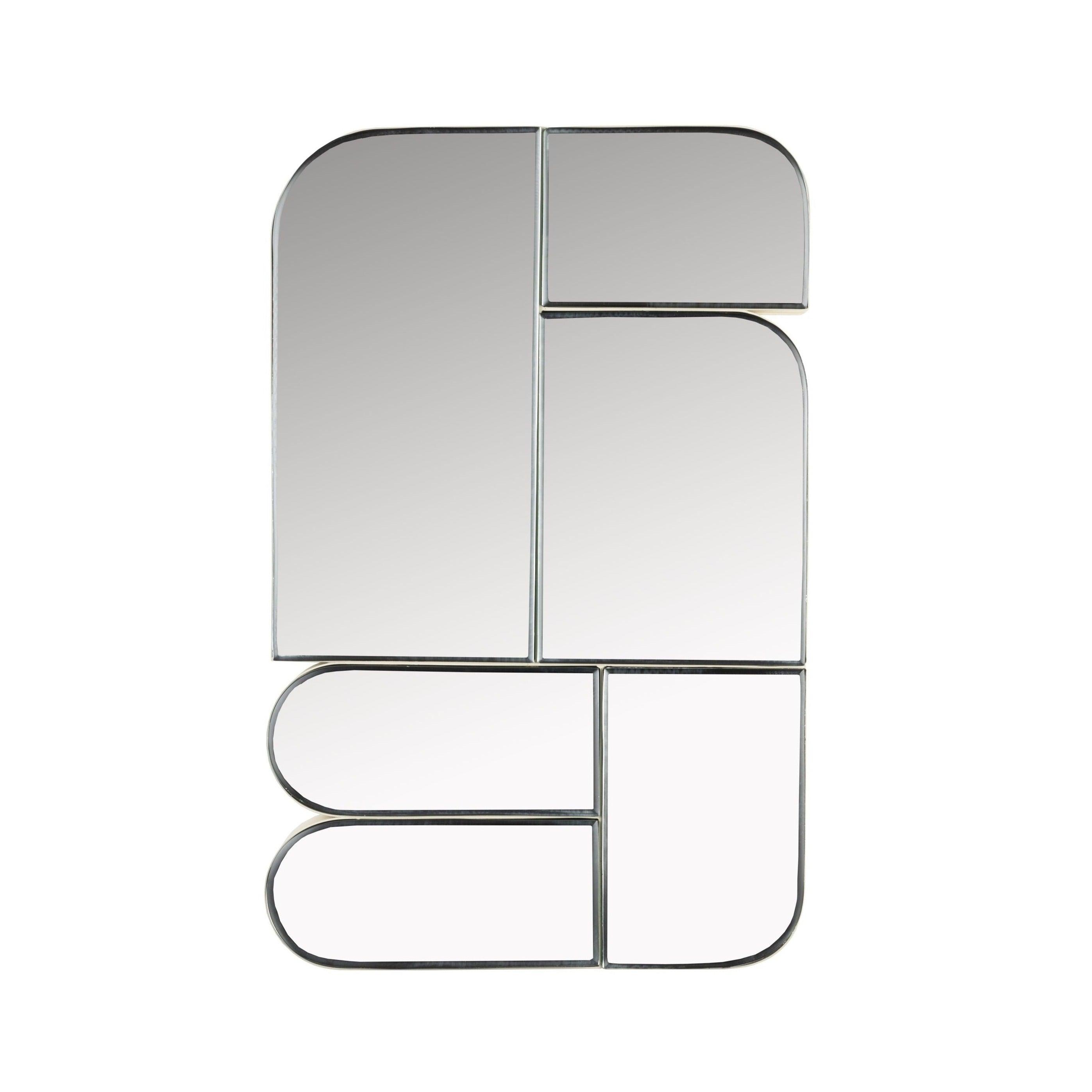 Lustro GLAMOUR beżowy Zuiver Eye on Design