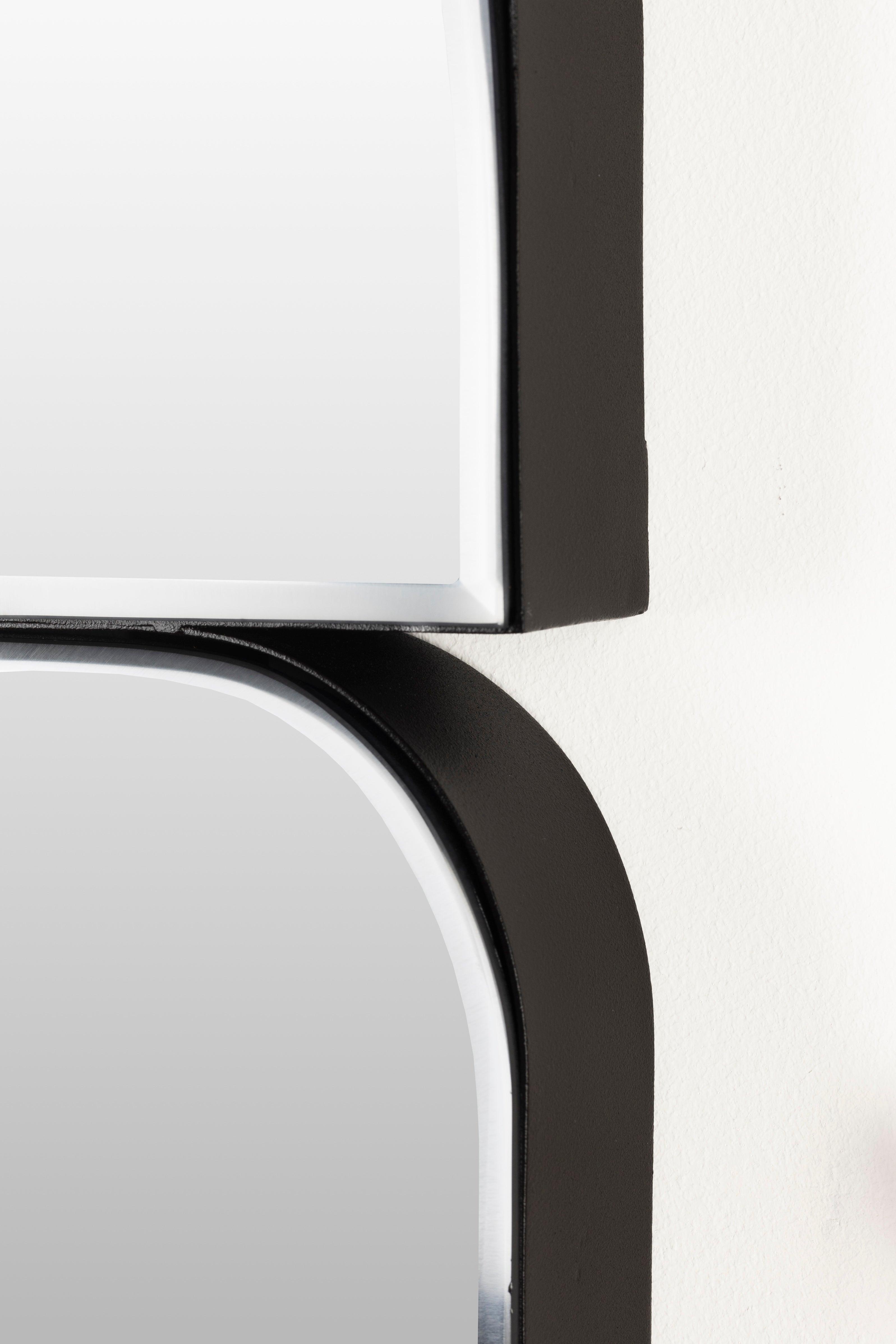 Lustro GLAMOUR ciemnobrązowy Zuiver Eye on Design