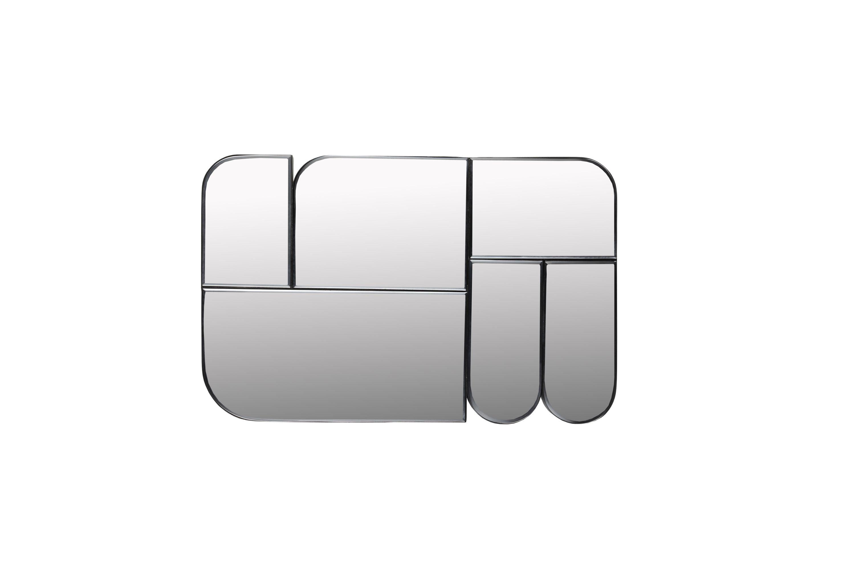 Lustro GLAMOUR ciemnobrązowy Zuiver Eye on Design