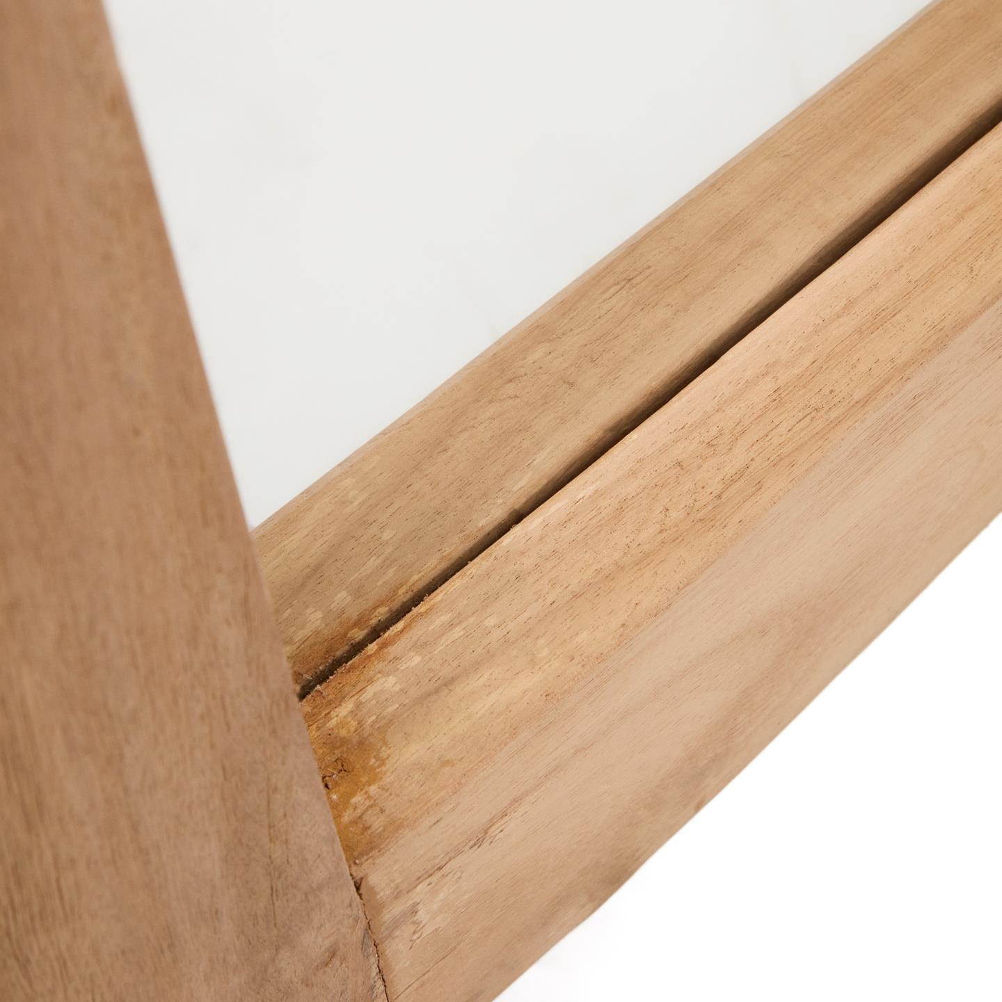 Lustro MADEN drewno z recyklingu La Forma Eye on Design