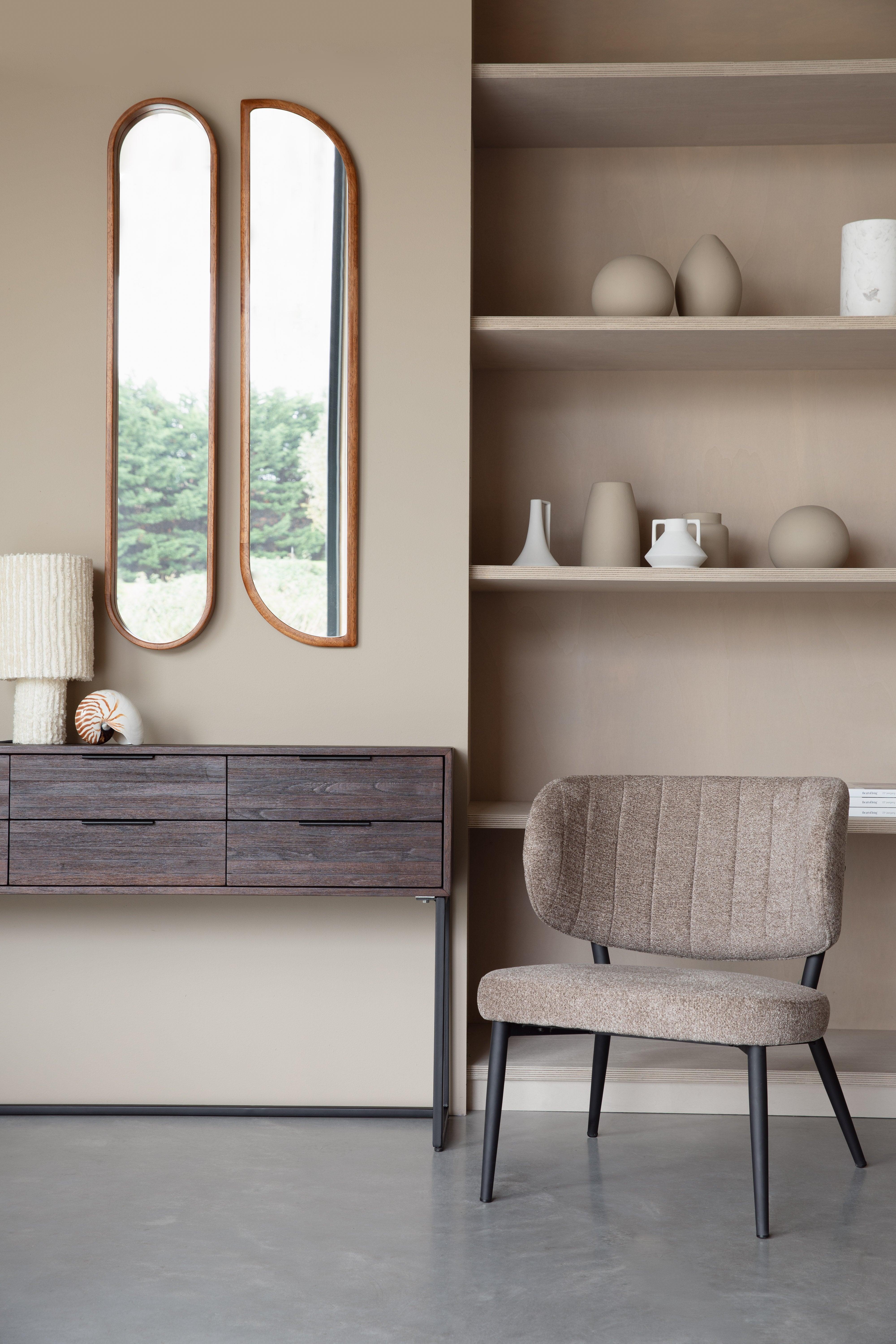 Mirror Nyko Oval White Label Living Eye on Design