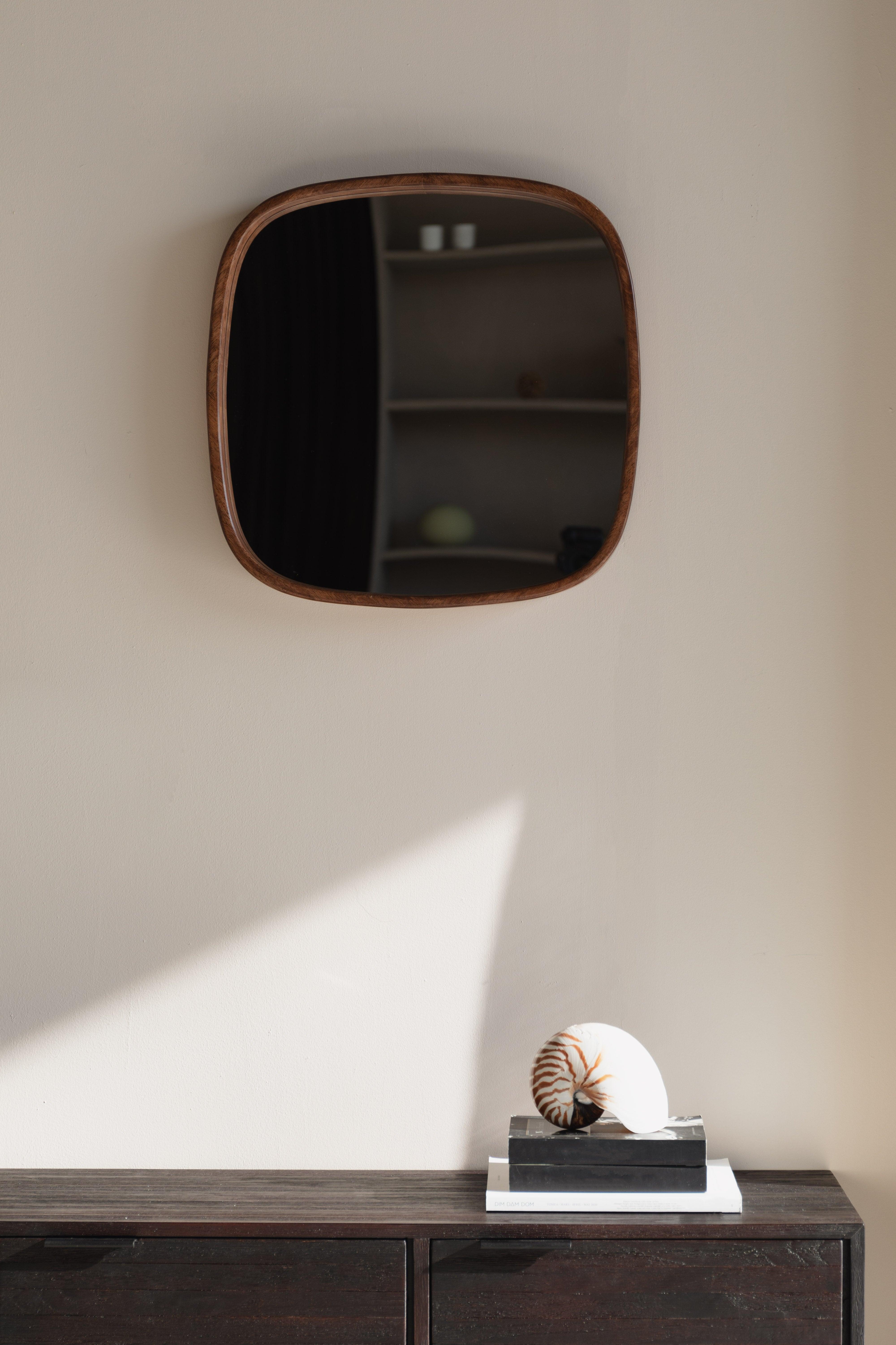 Mirror Nyko Square White Label Living Eye on Design