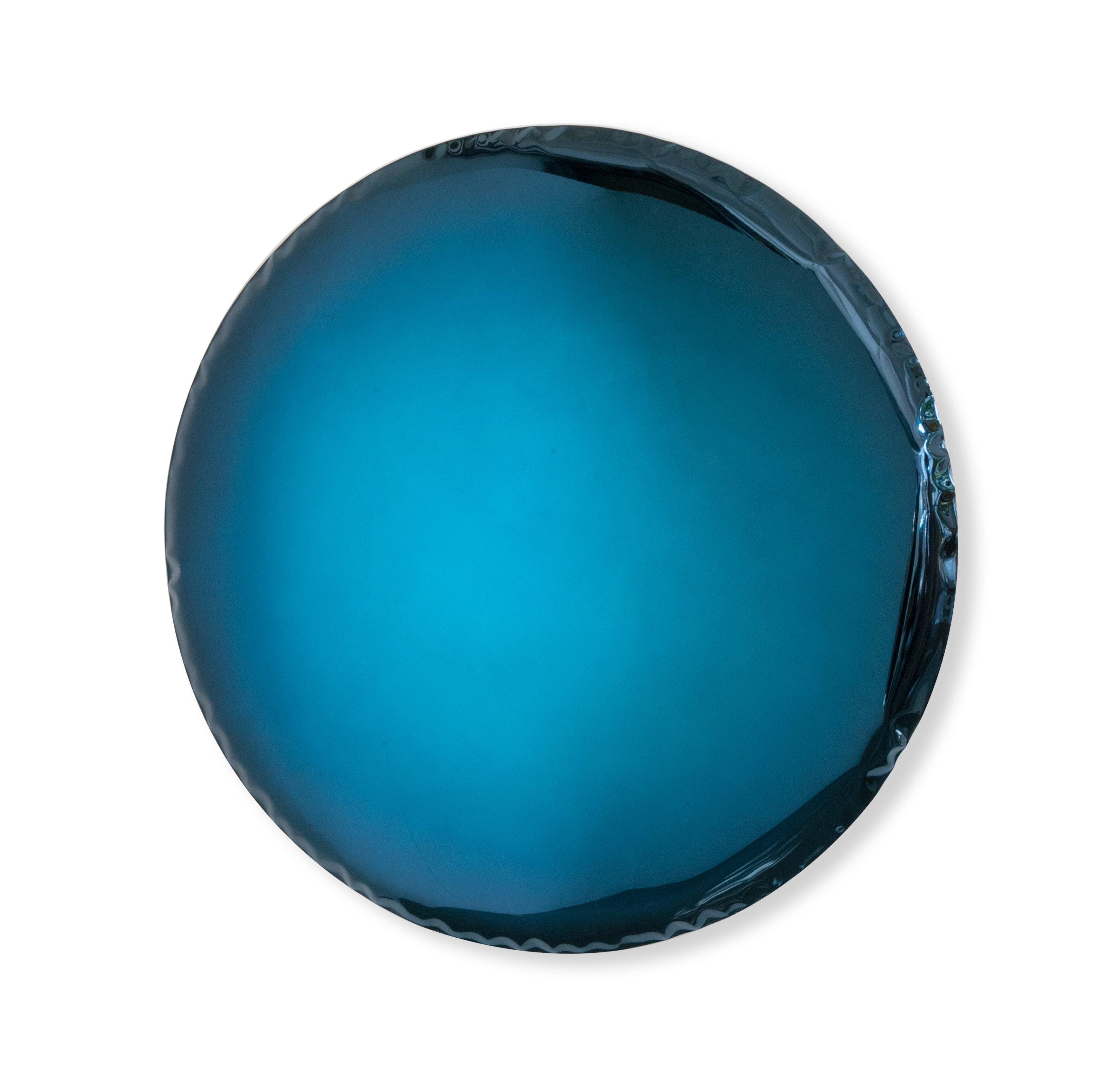 Lustro OKO gradient kosmiczny błękit Zieta Studio Eye on Design