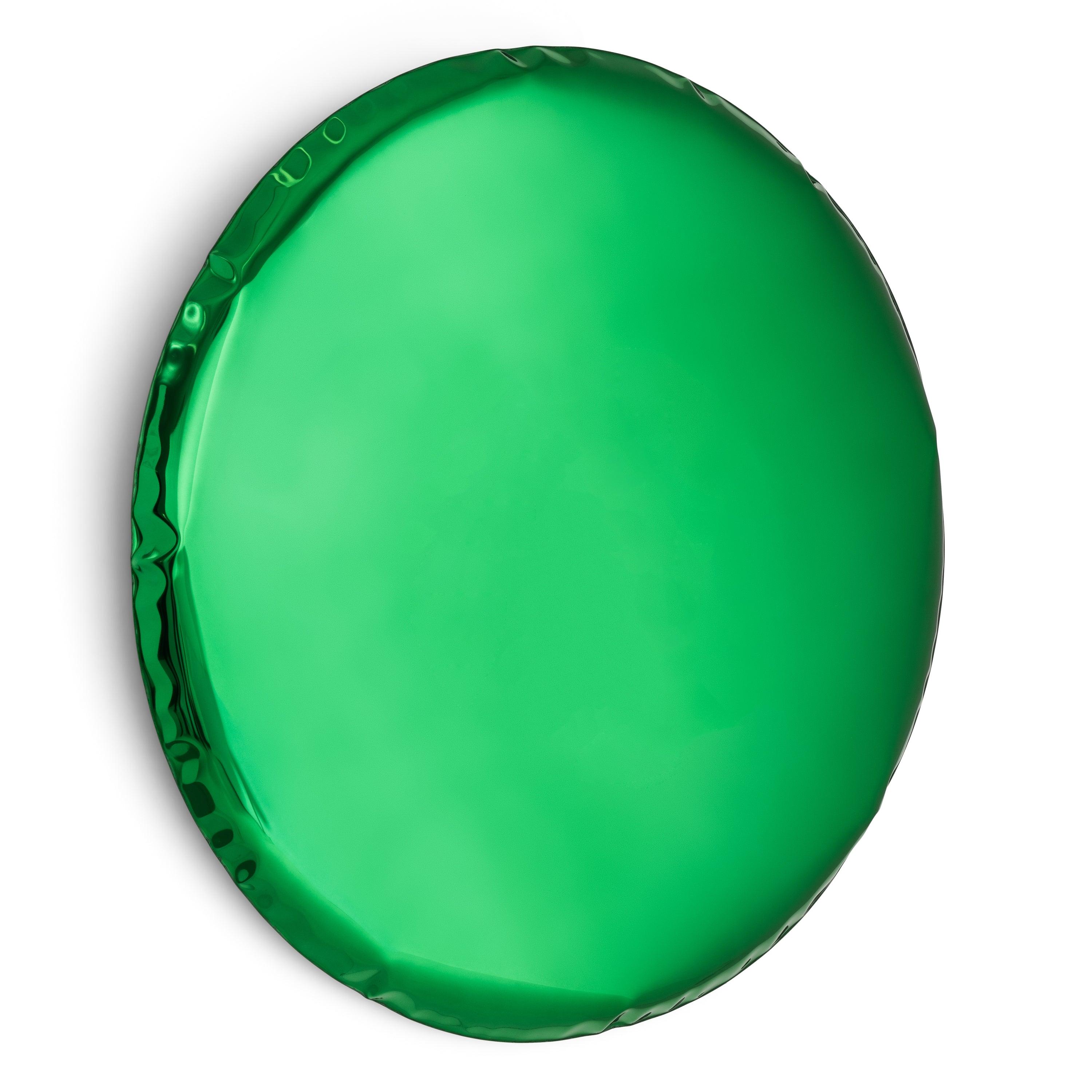 Lustro OKO gradient szmaragd Zieta Studio Eye on Design