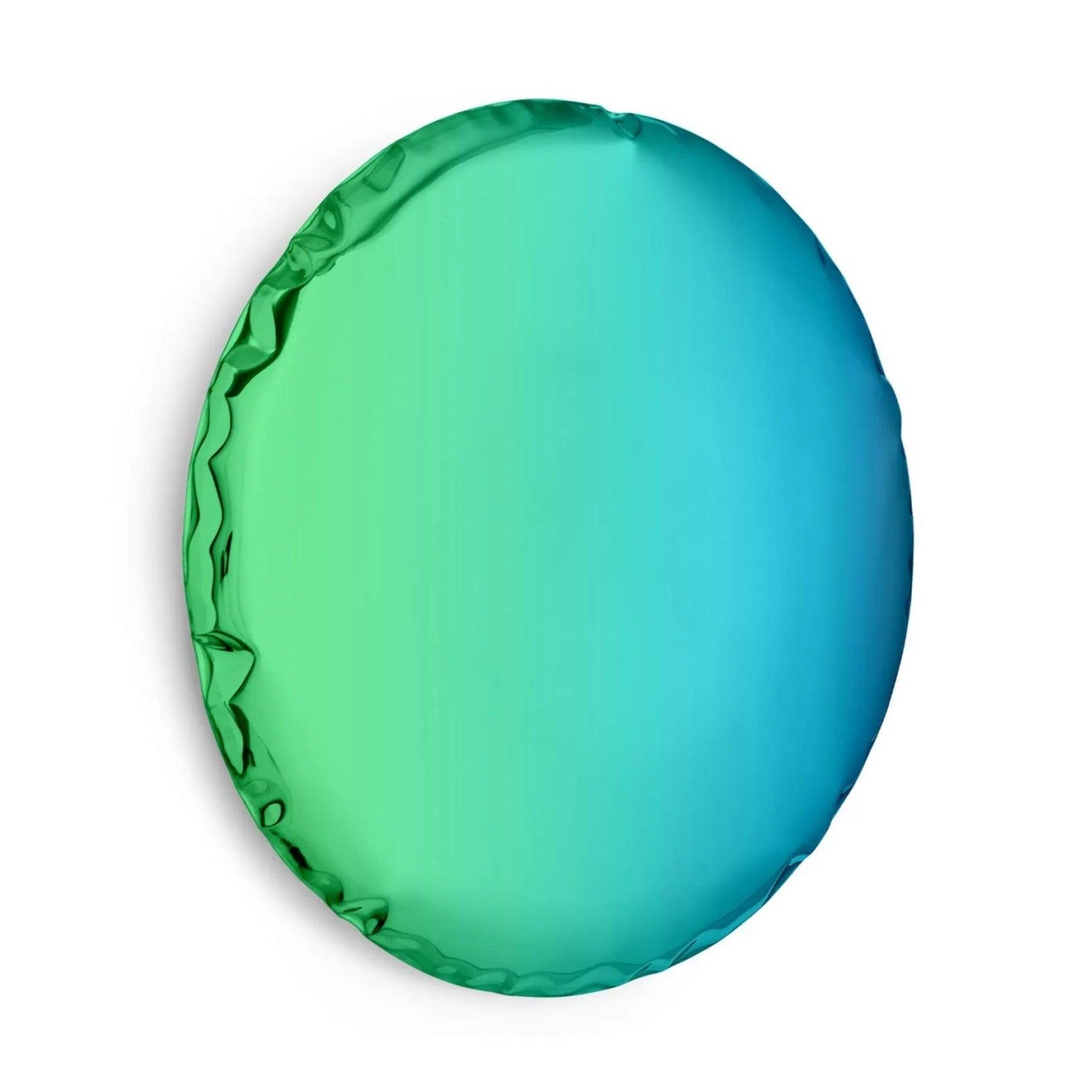 Lustro OKO gradient szmaragd/szafir Zieta Studio Eye on Design