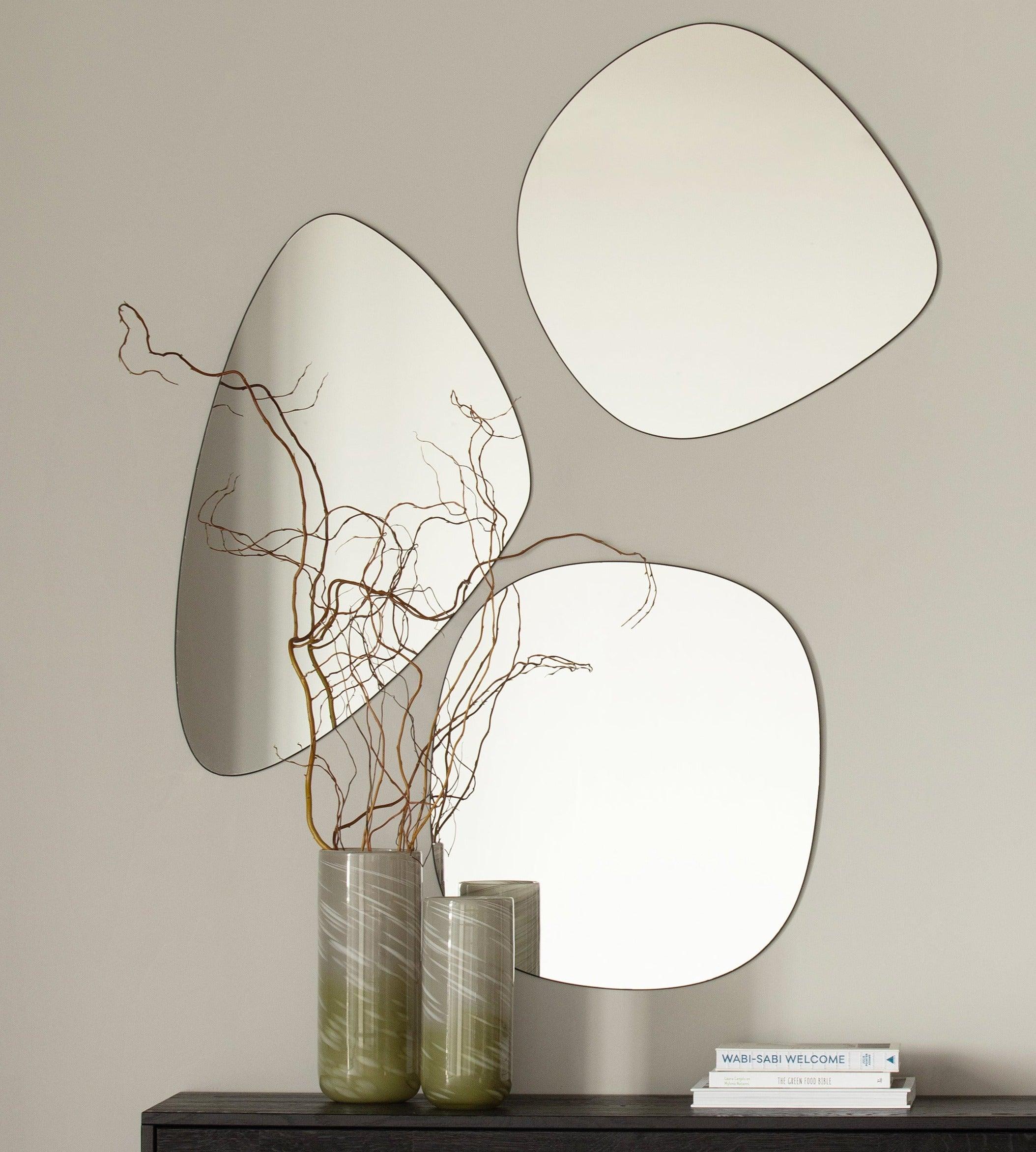 Lustro PHILOU czarna rama Woood Exclusive Eye on Design