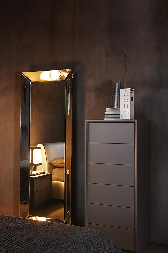 Lustro PLEASURE dymione szkło, marka Calligaris