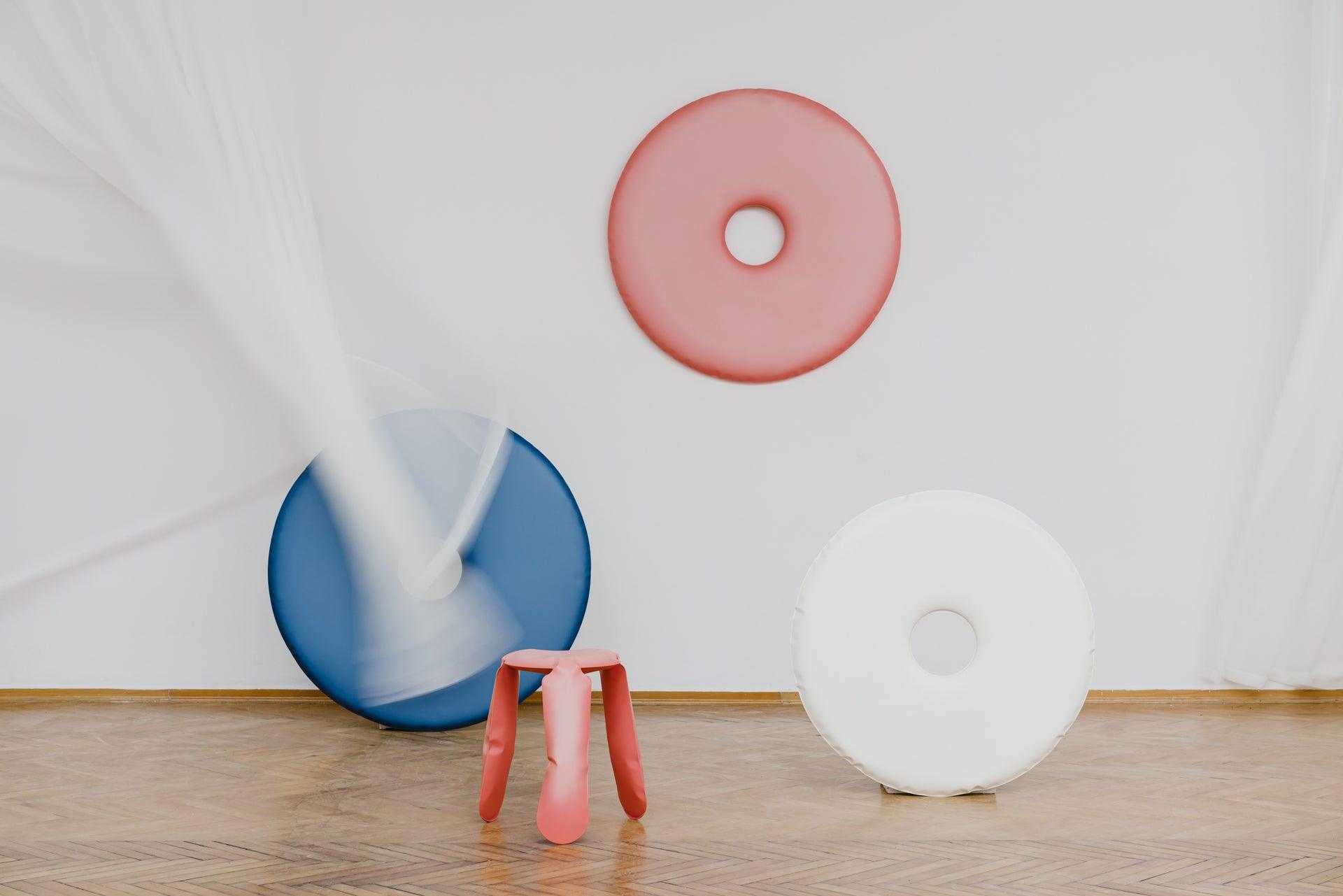 Lustro RONDO cotton candy biały mat Zieta Studio Eye on Design