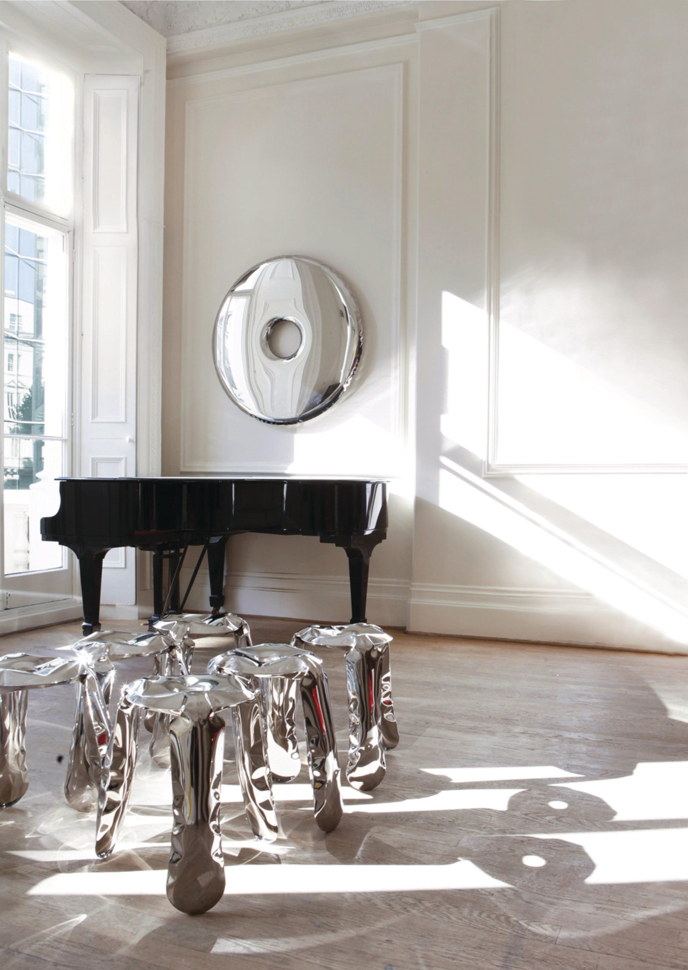 Lustro RONDO inox Zieta Studio Eye on Design