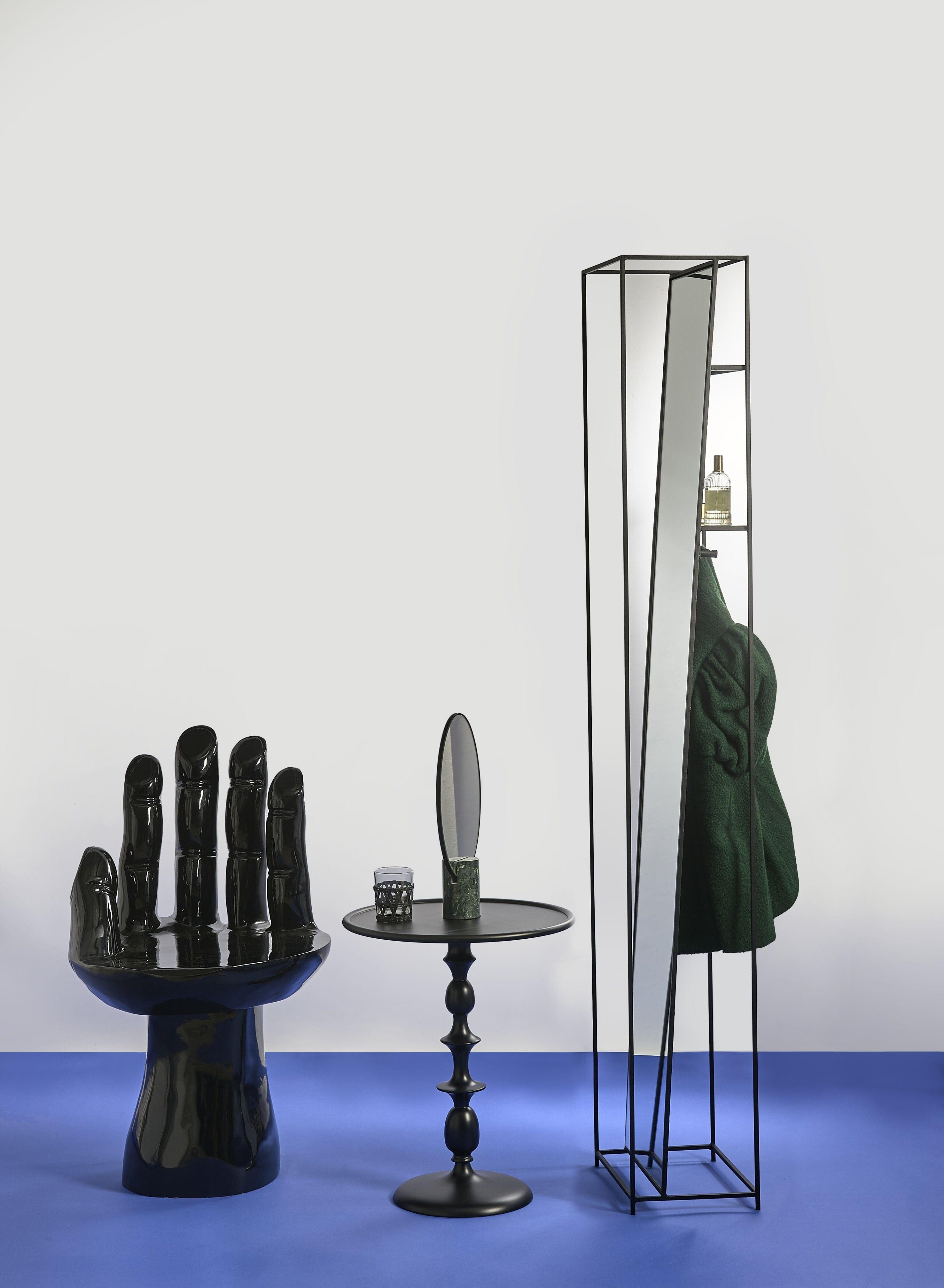 Lustro ROUND zielony marmur Pols Potten Eye on Design