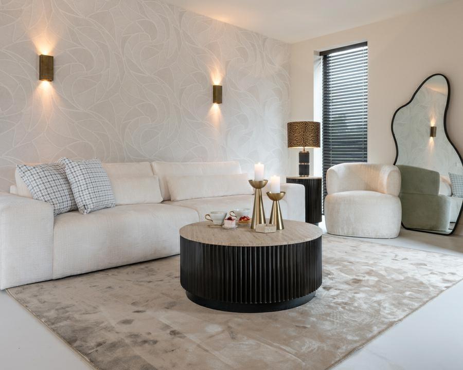 Lustro ścienne ALDON czarny Richmond Interiors Eye on Design