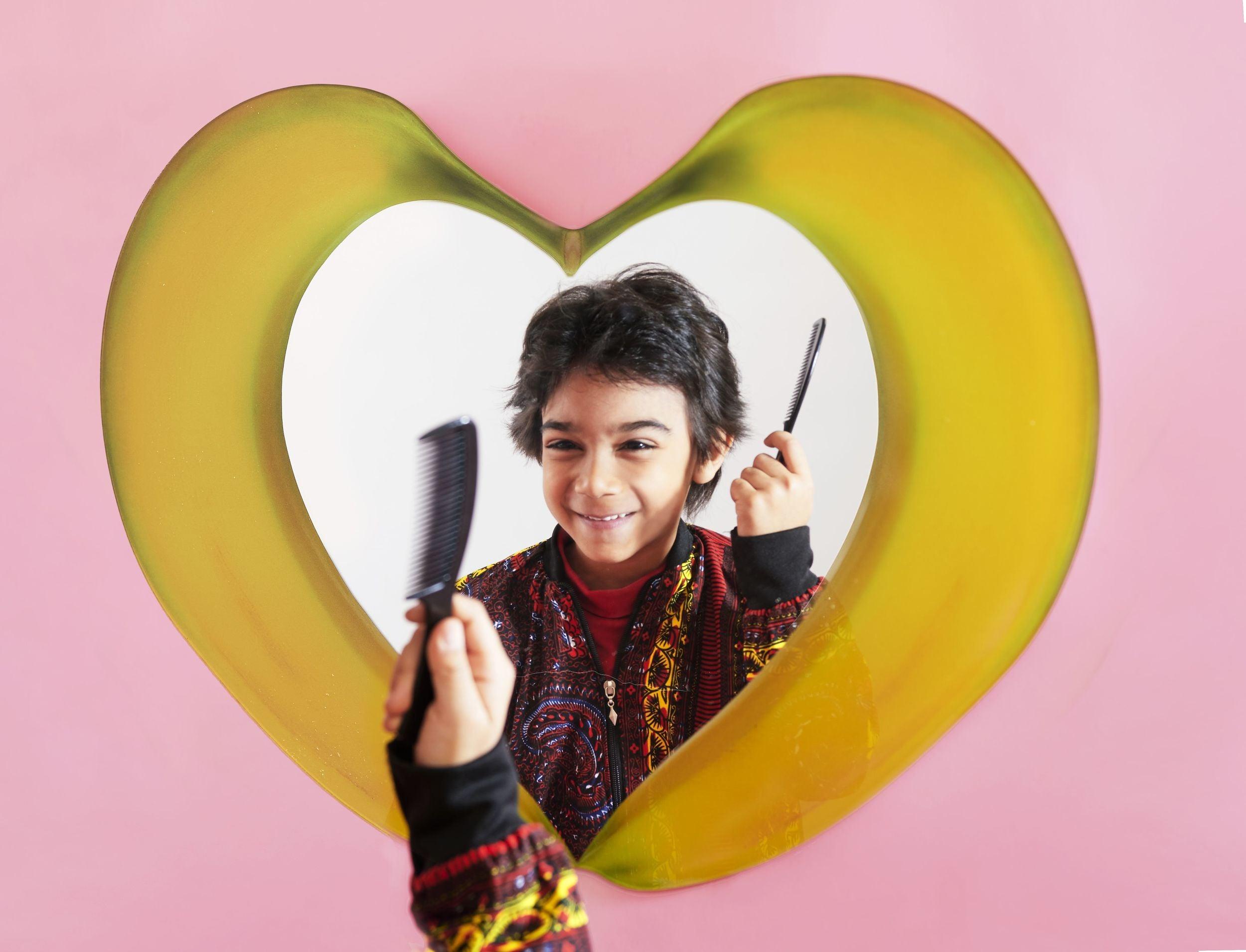 Lustro ścienne LOVE BANANA żółty Seletti Eye on Design