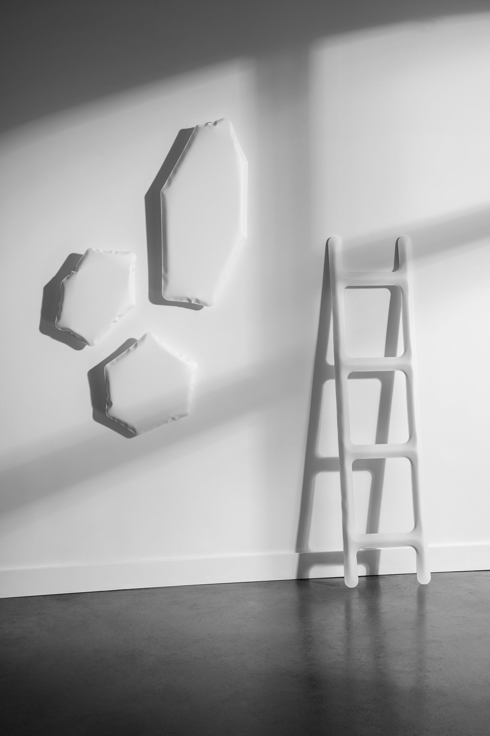 Lustro TAFLA C cotton candy biały mat Zieta Studio Eye on Design