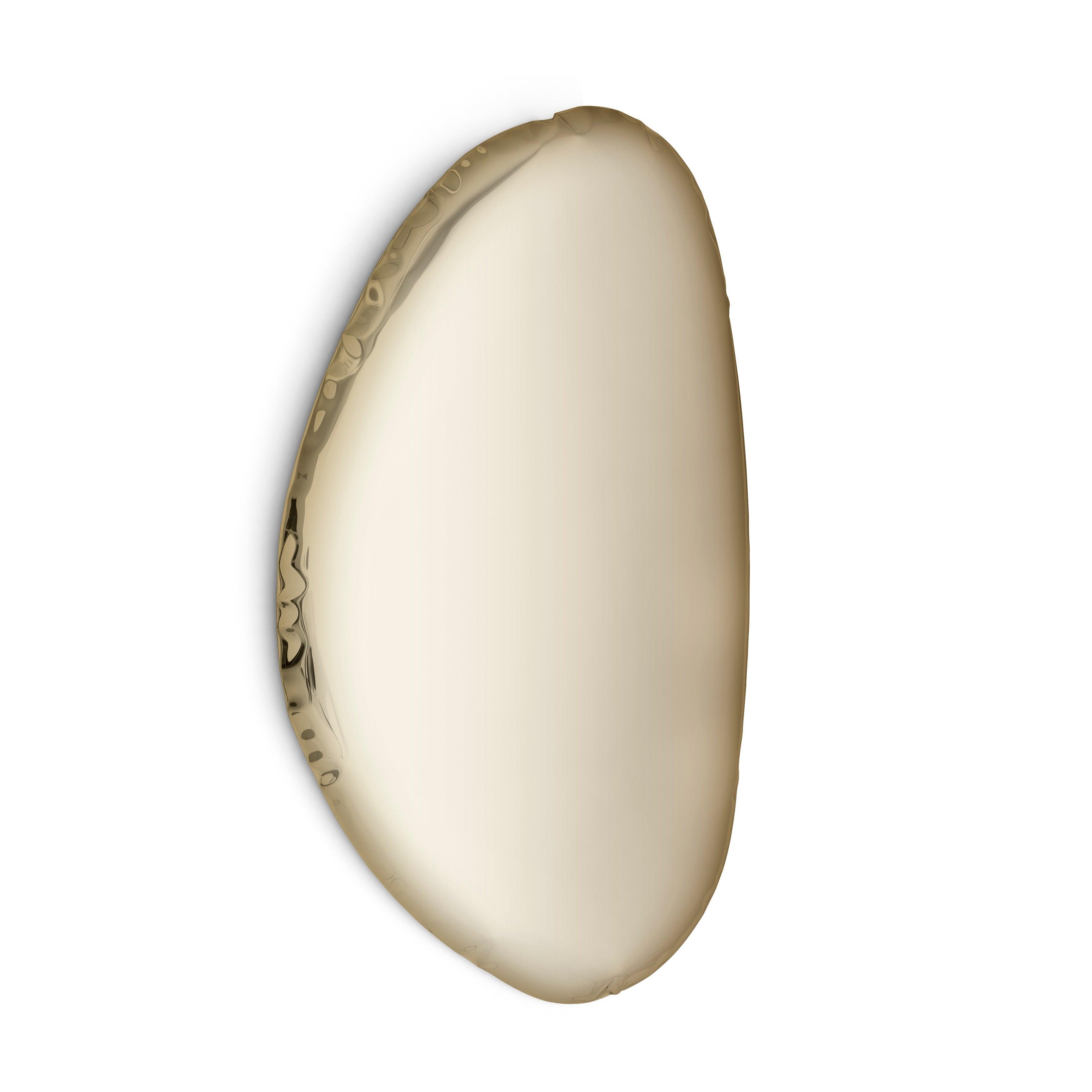 Lustro TAFLA O aurum jasnozłoty Zieta Studio O3 Eye on Design