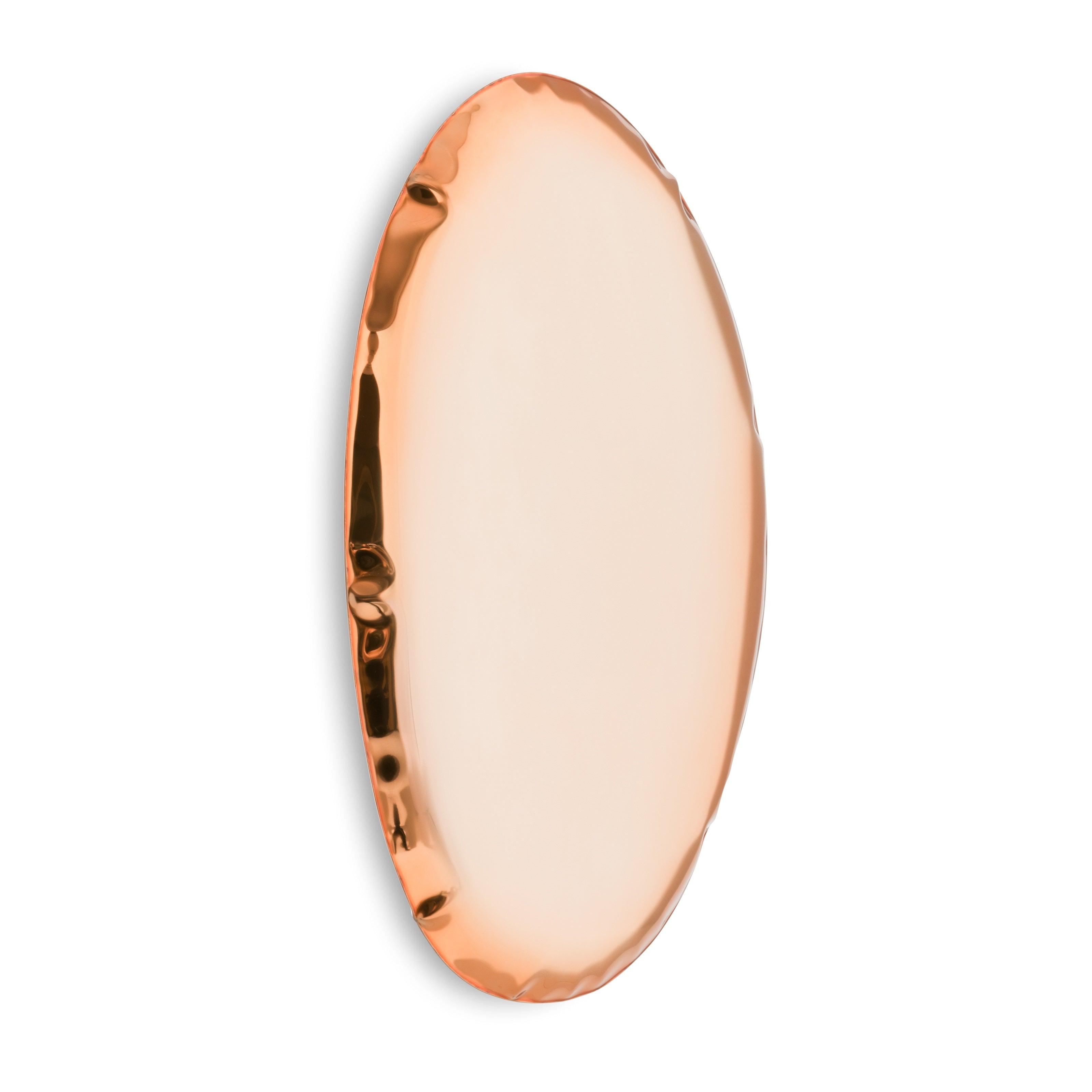Lustro TAFLA O aurum różowe złoto Zieta Studio O5 Eye on Design
