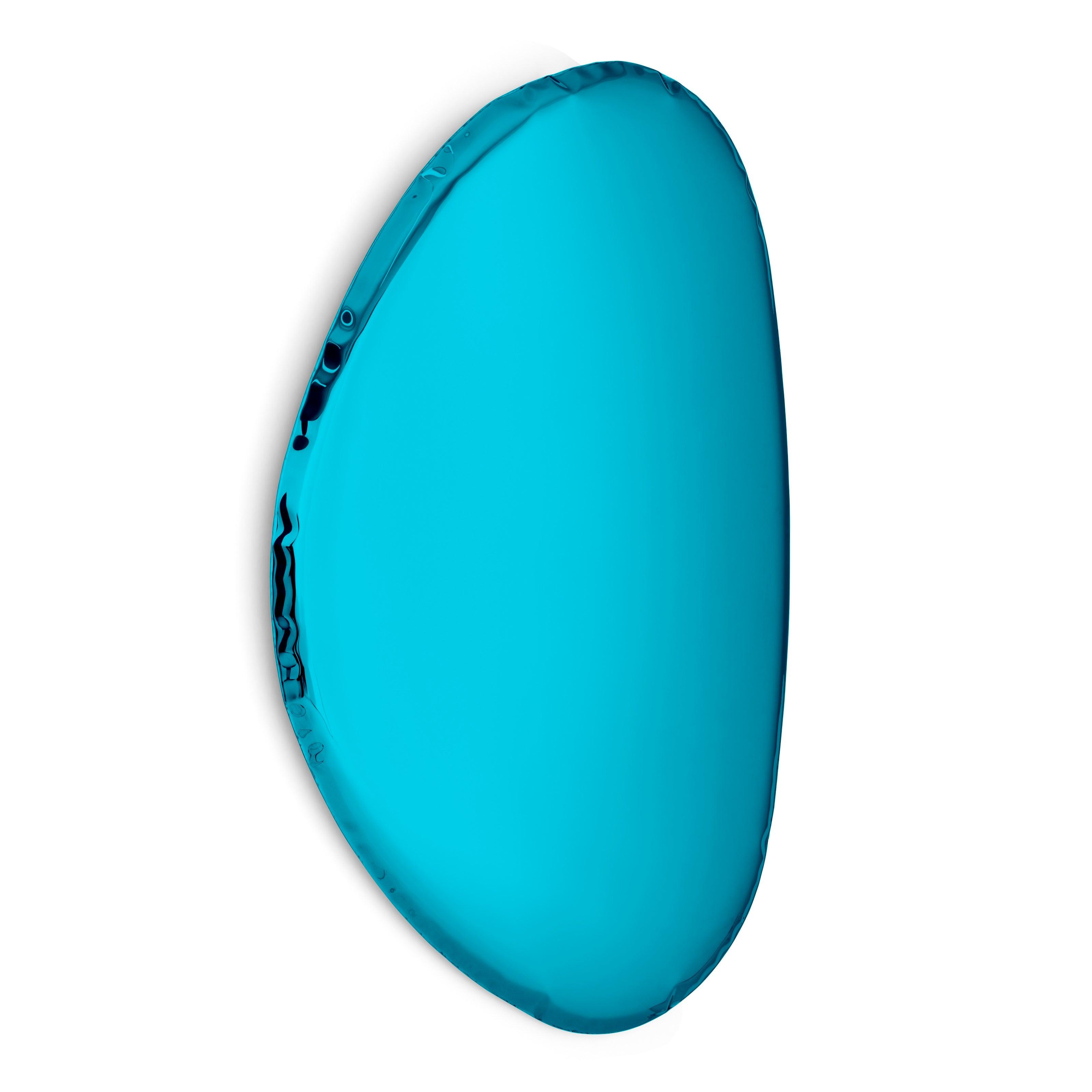 Lustro TAFLA O gradient szafir Zieta Studio O2 Eye on Design