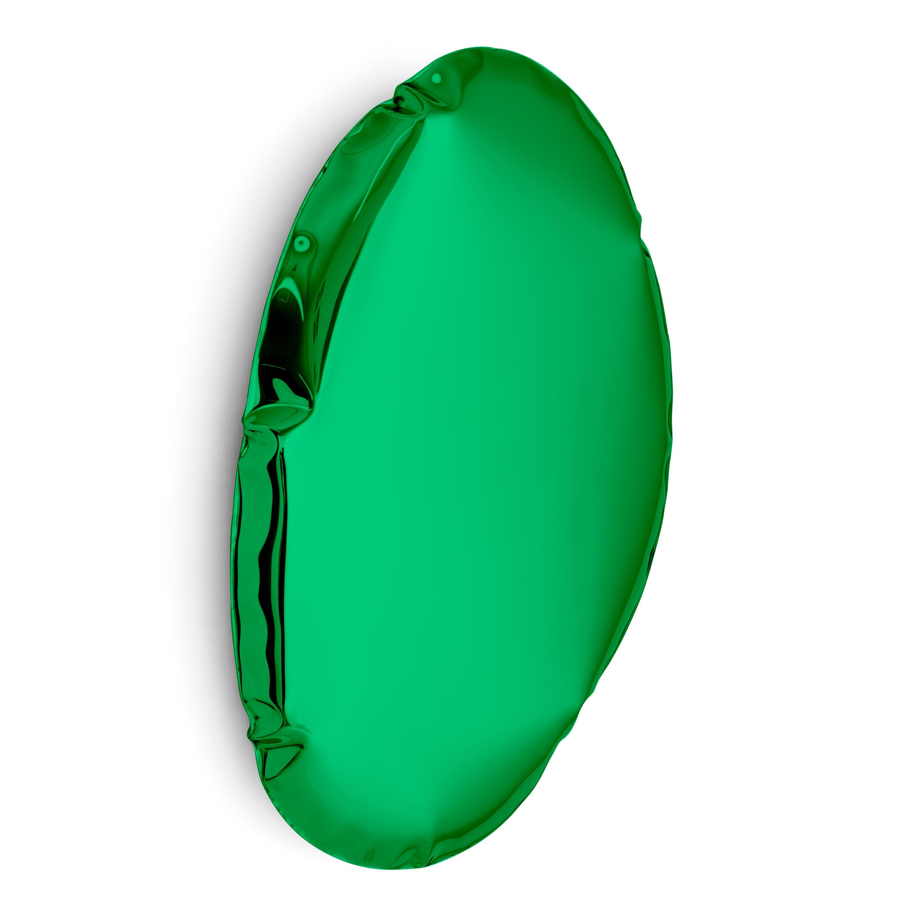 Lustro TAFLA O gradient szmaragd Zieta Studio O5 Eye on Design