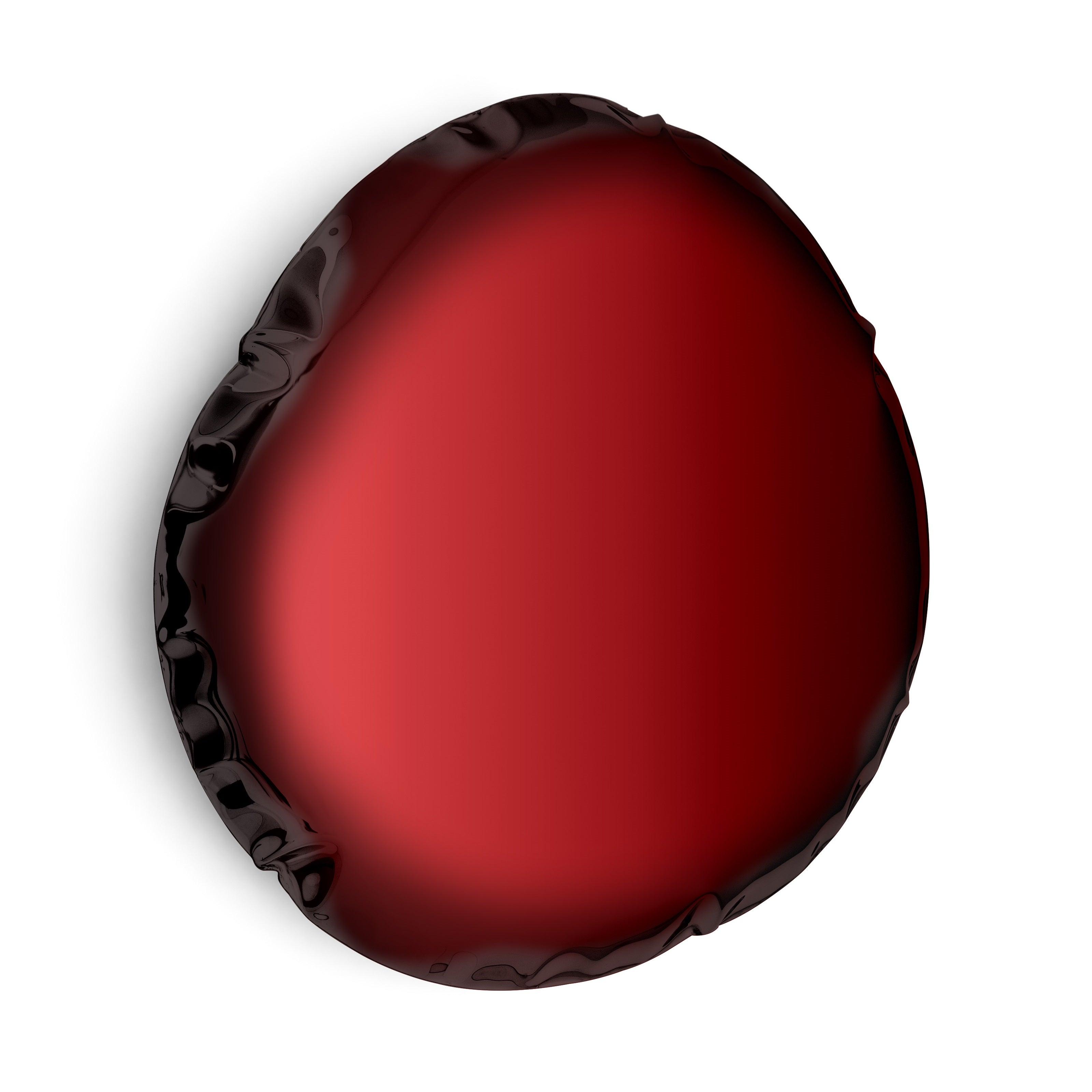 Lustro TAFLA O transitions czerwony rubin Zieta Studio O6 Eye on Design