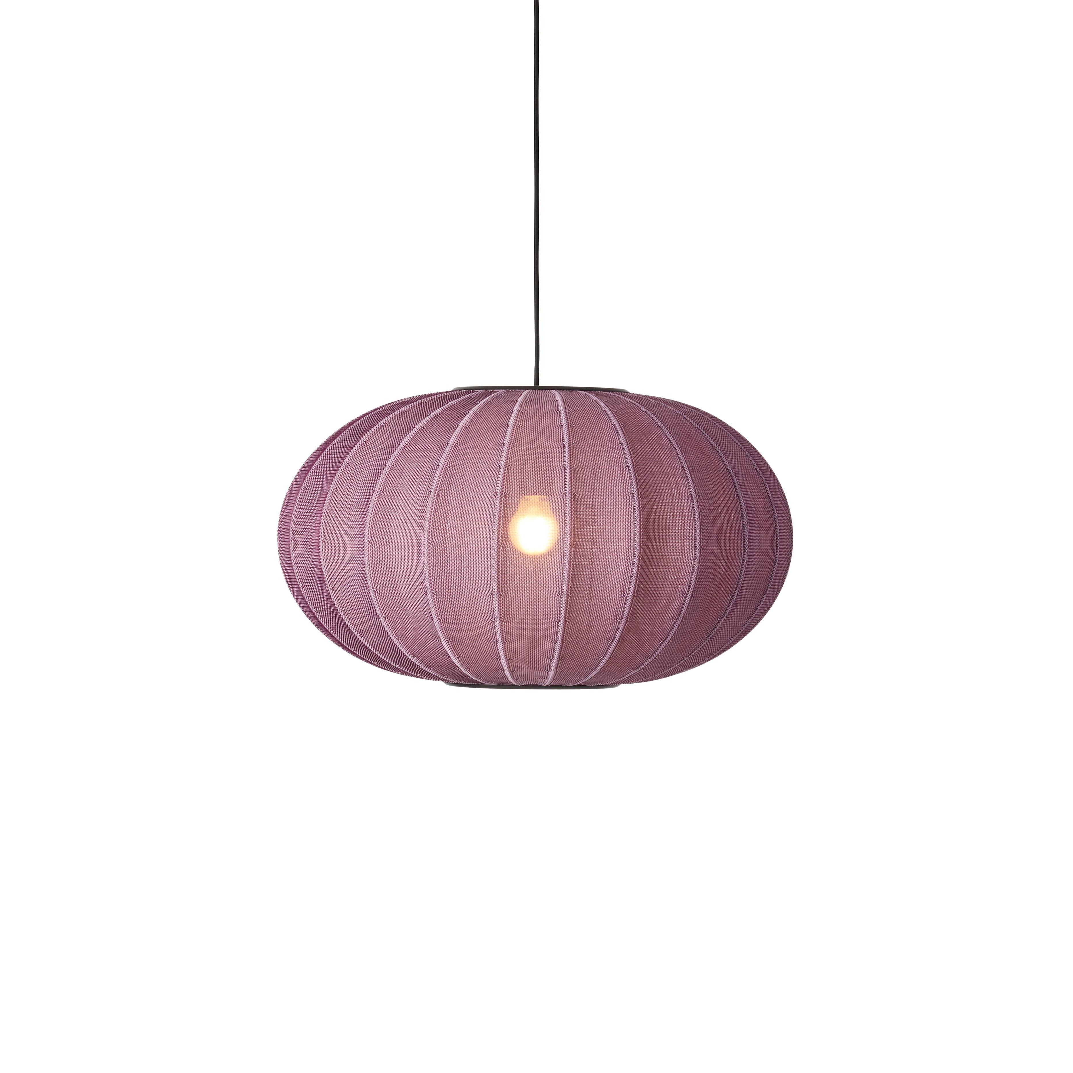 Hanglamp KNIT-WIT OVAL bordeaux