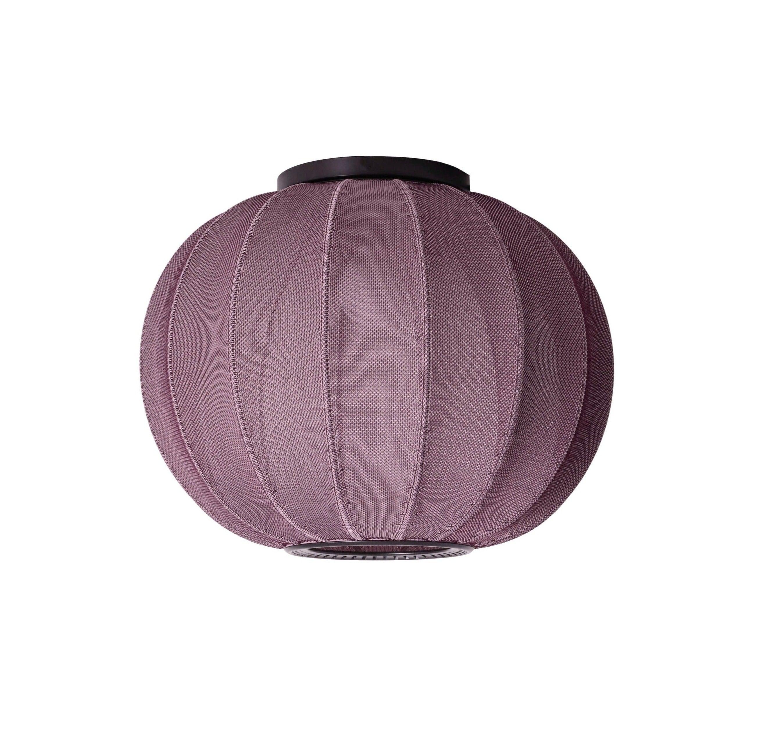 Knit-Wit burgundy ceiling lamp