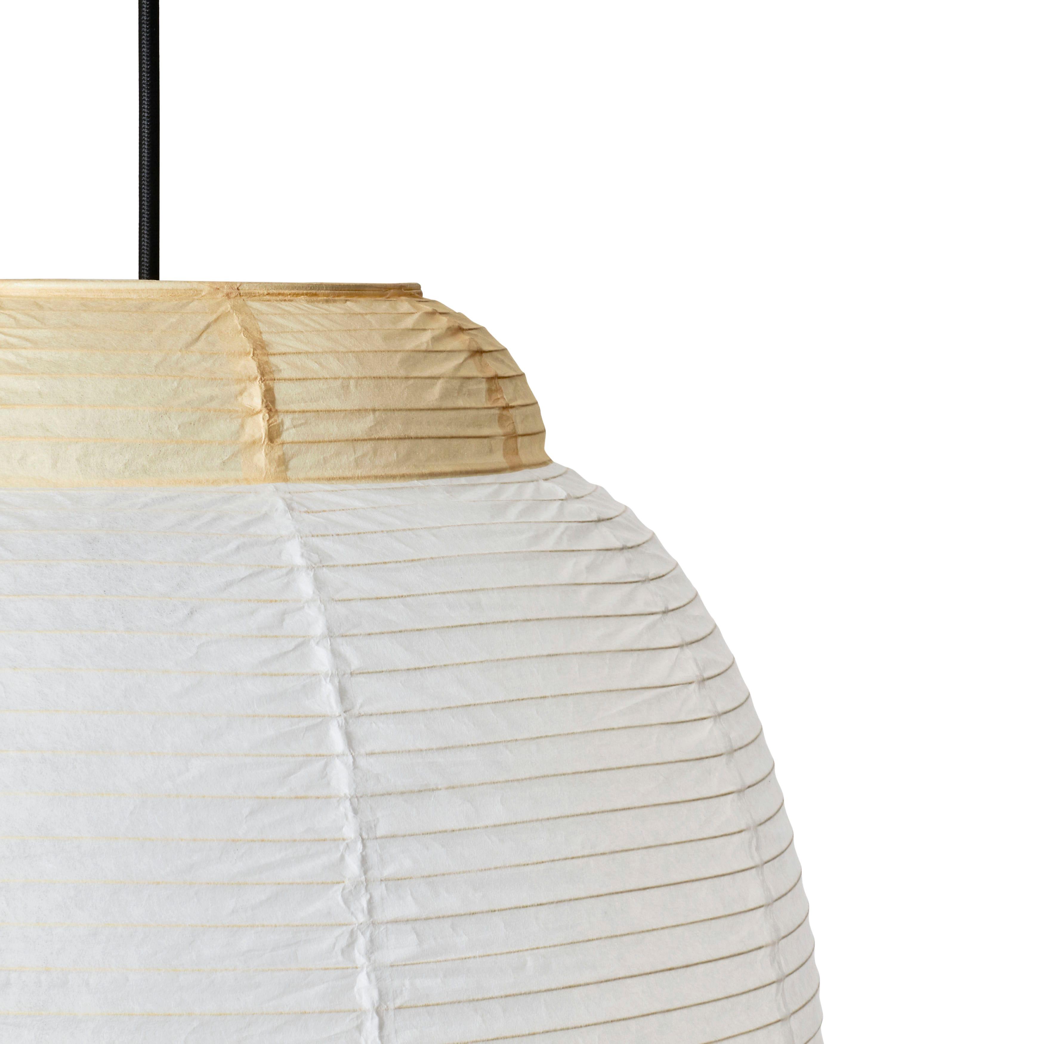 Hanglamp PAPIER SINGLE wit met geel