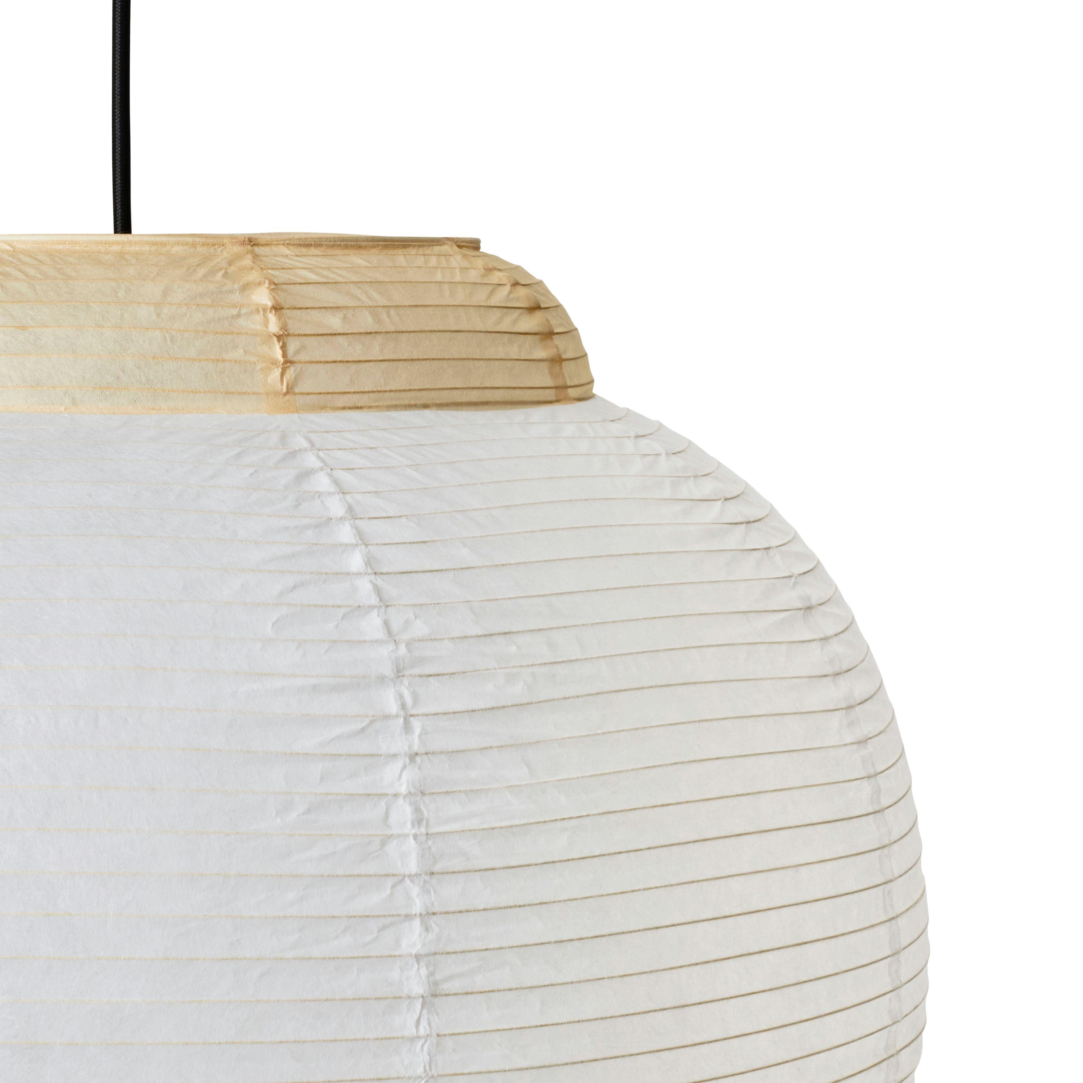 Hanglamp PAPIER SINGLE wit met geel