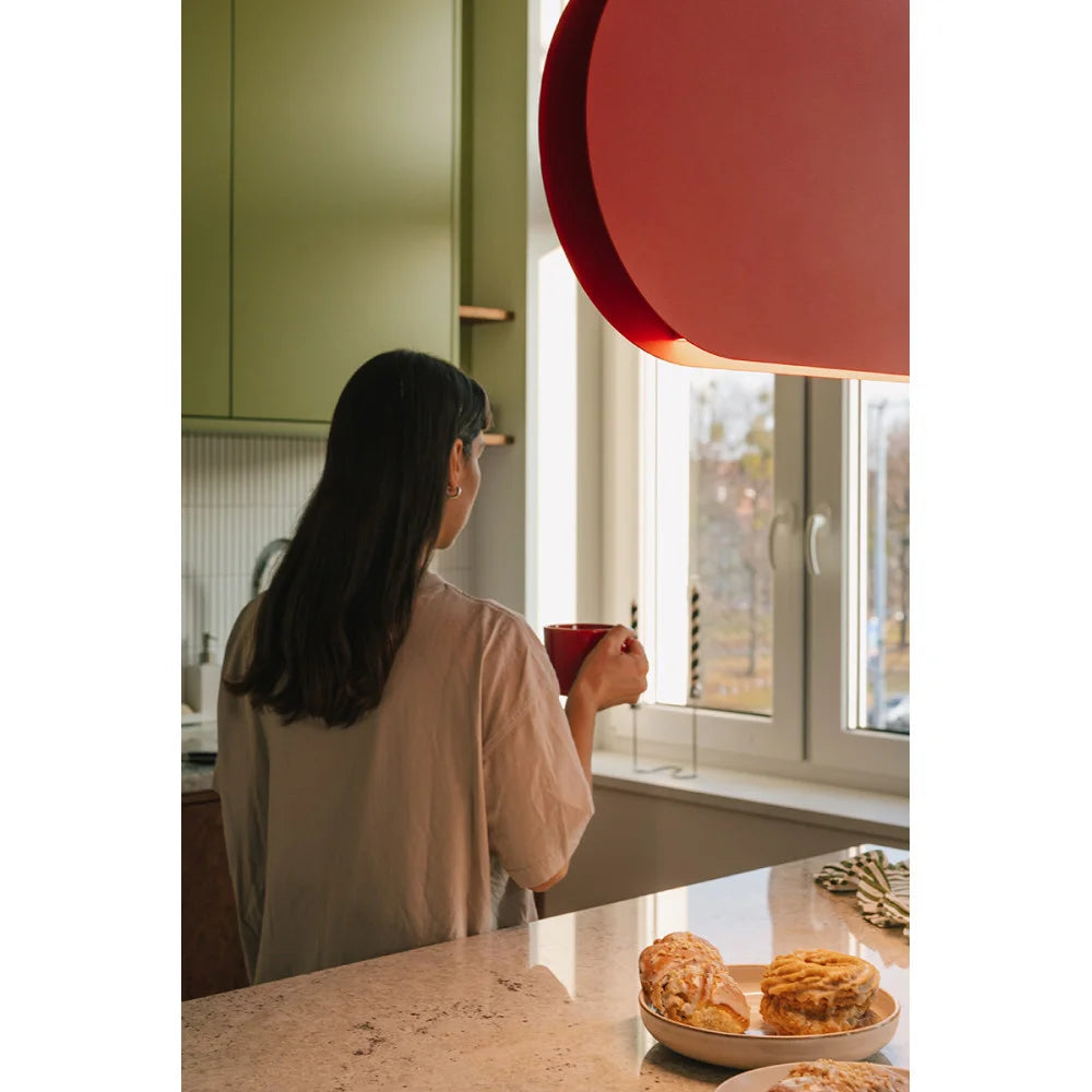 Gelbe Hängelampe MALUMI