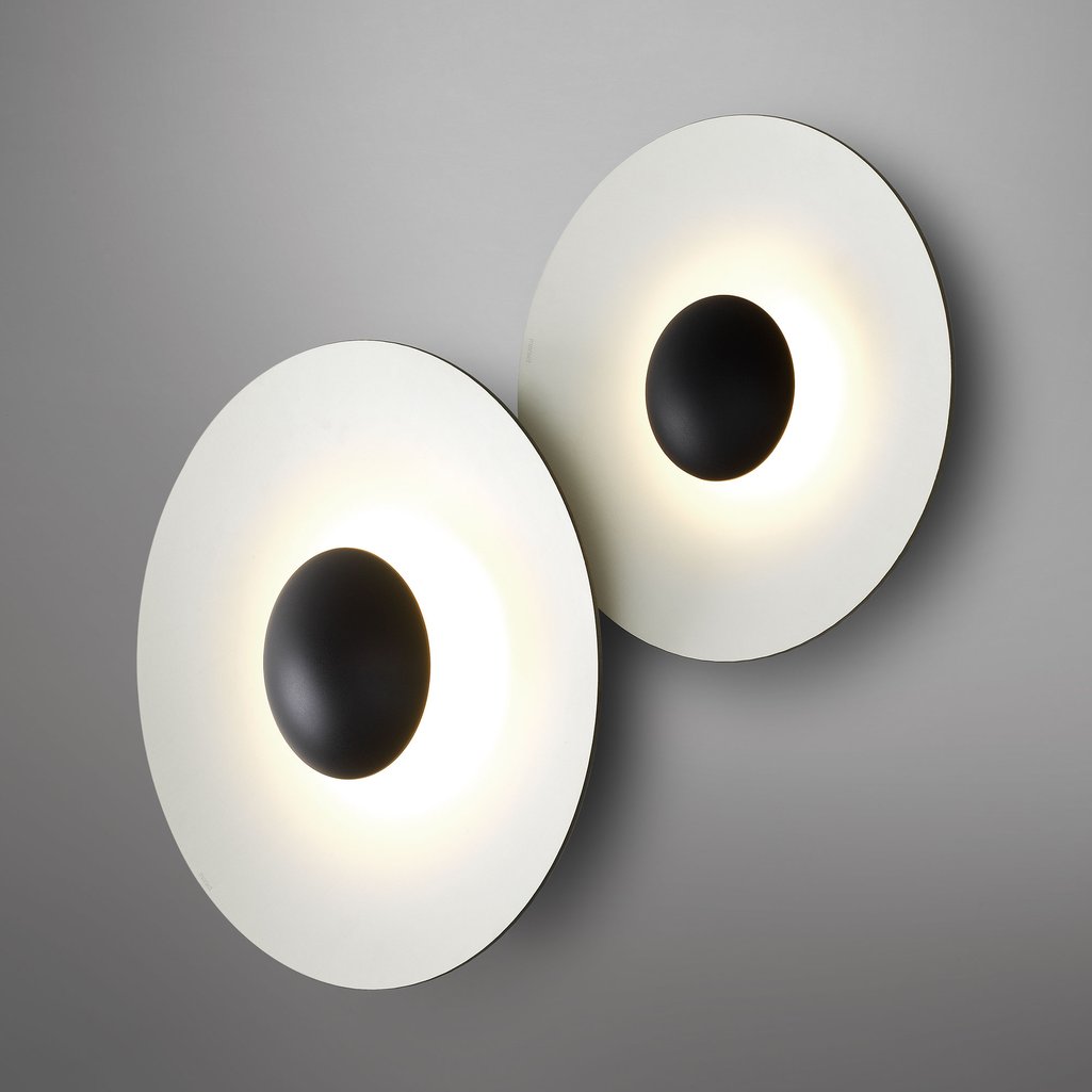 White and Black GINGER Outdoor Wall Lamp