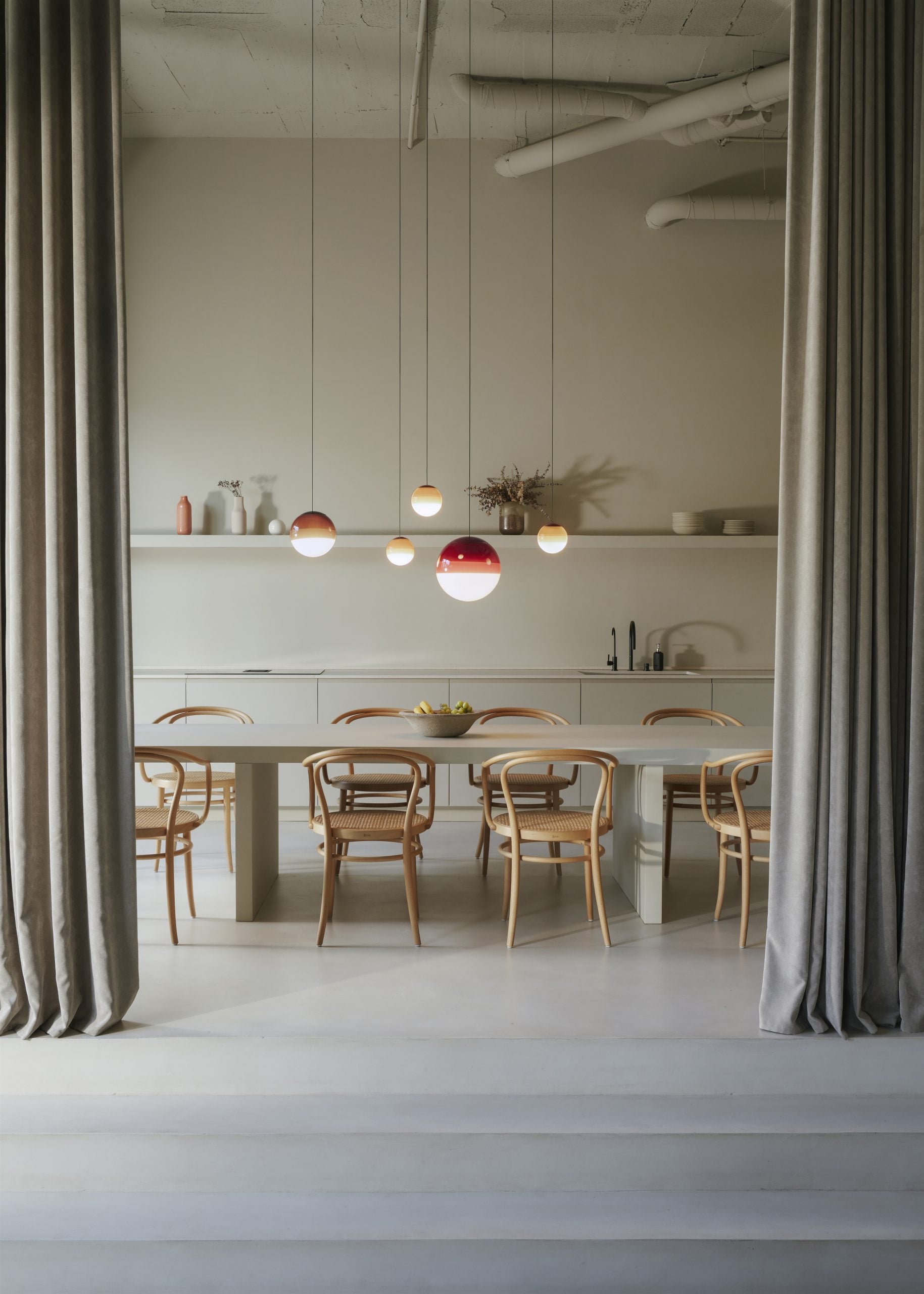 Hanglamp DIPPING crème