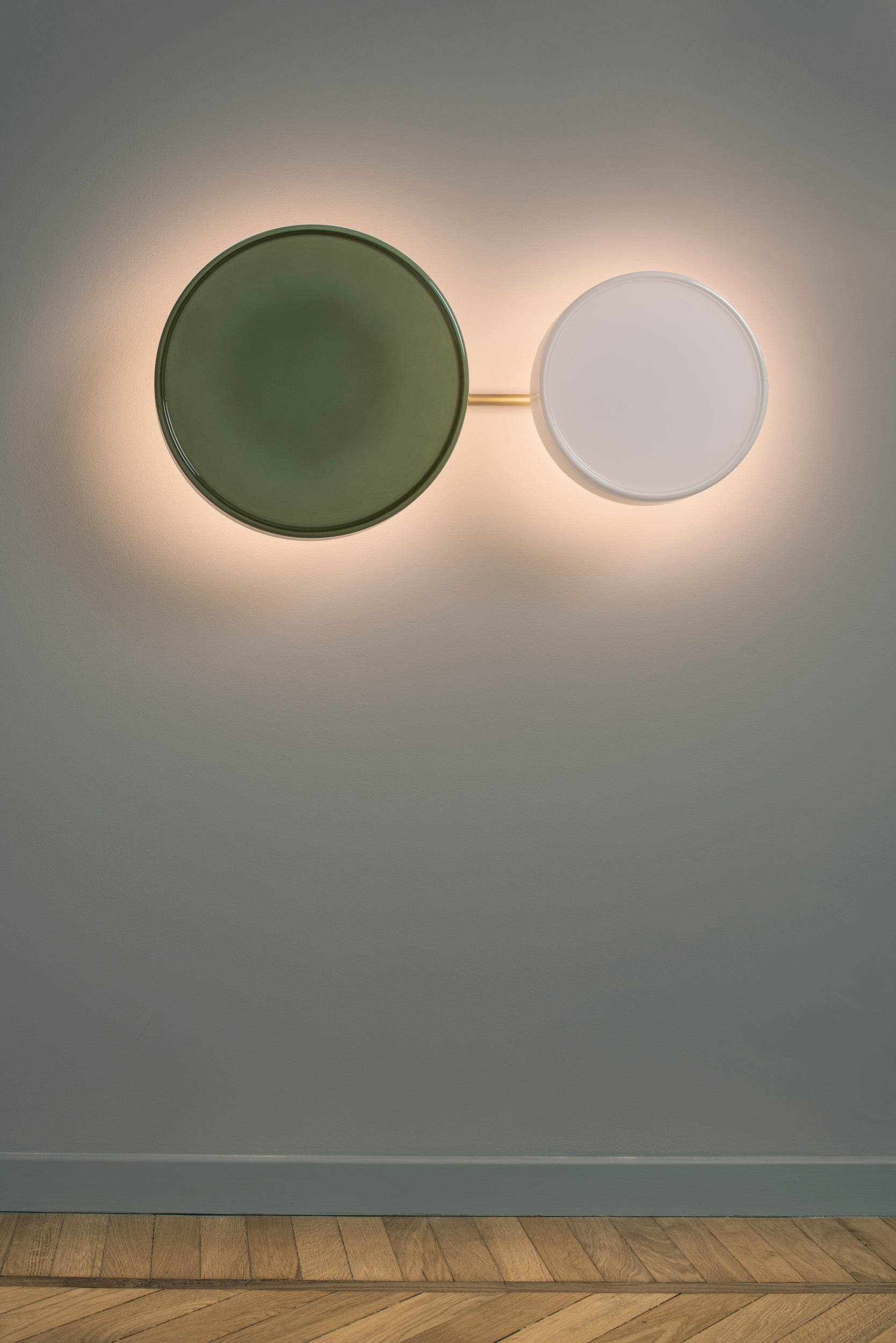 Wandlamp CARAMEL groen