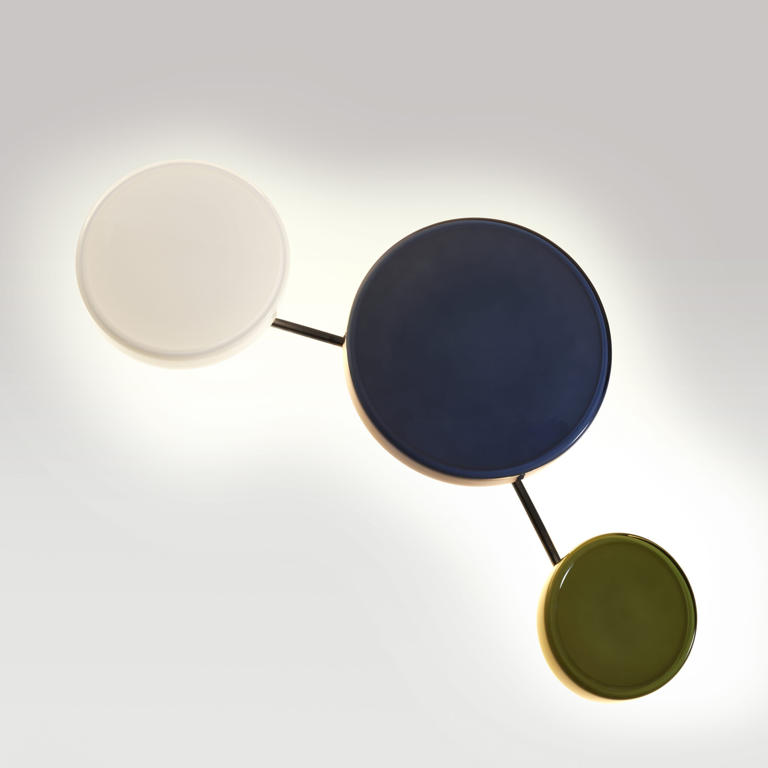 Wandlamp CARAMEL blauw