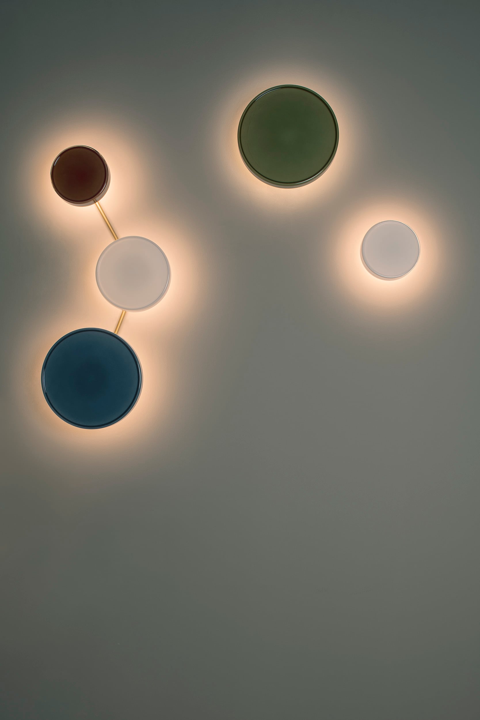 Wandlamp CARAMEL bruin