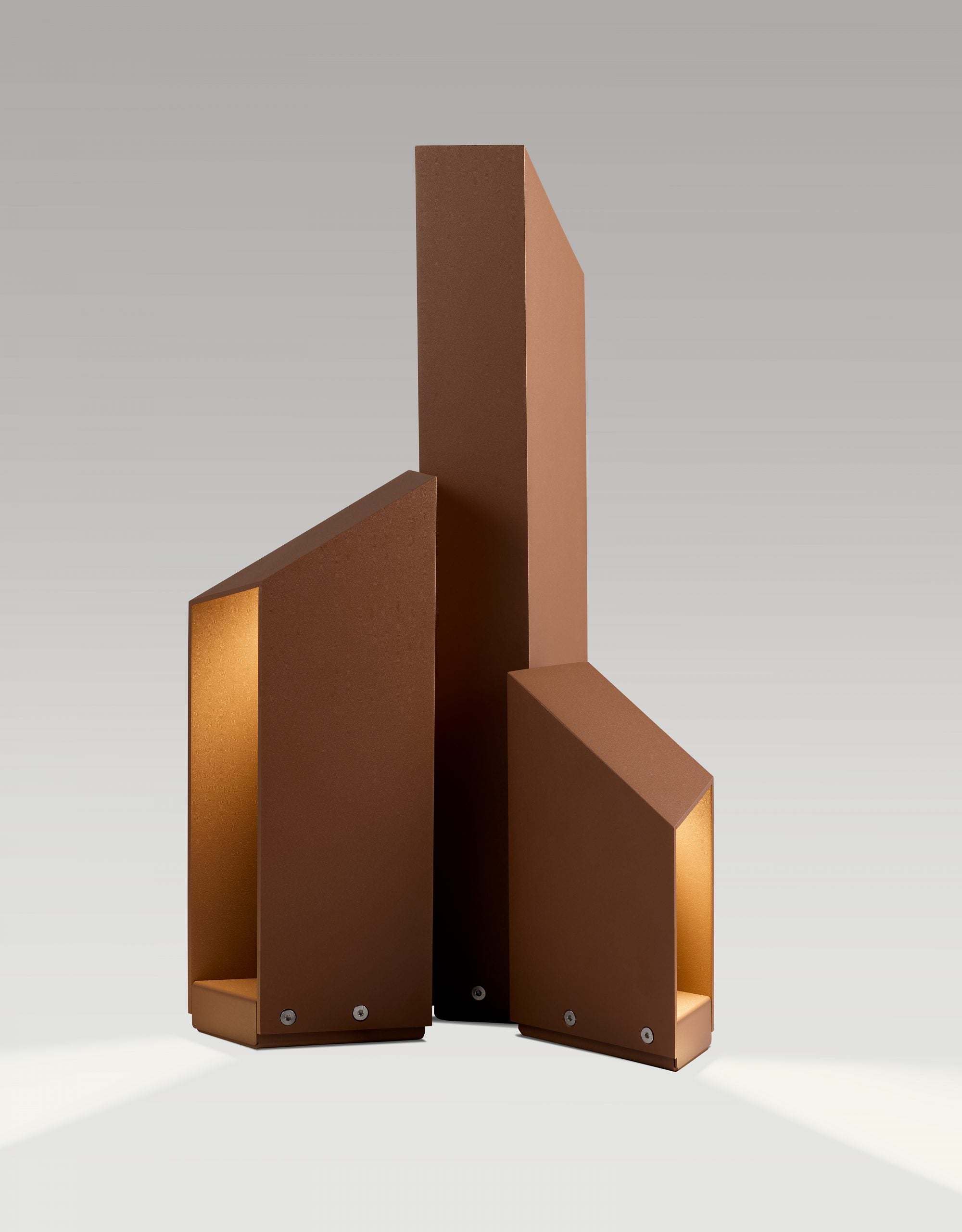 Buitenlamp DOMUS bruin