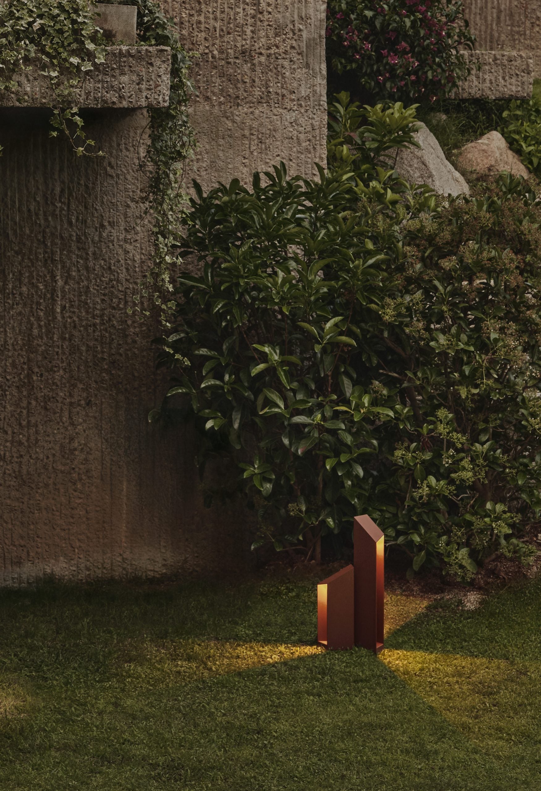 Buitenlamp DOMUS bruin