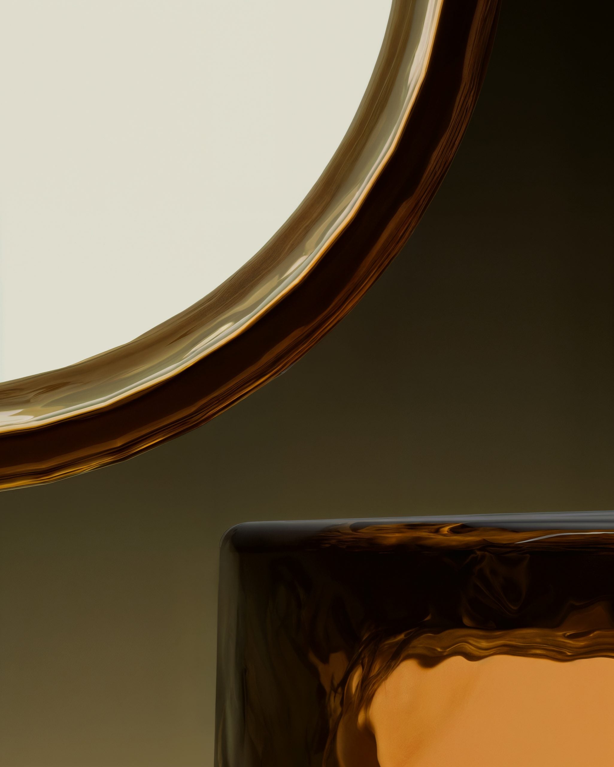 RINGO green ceiling lamp