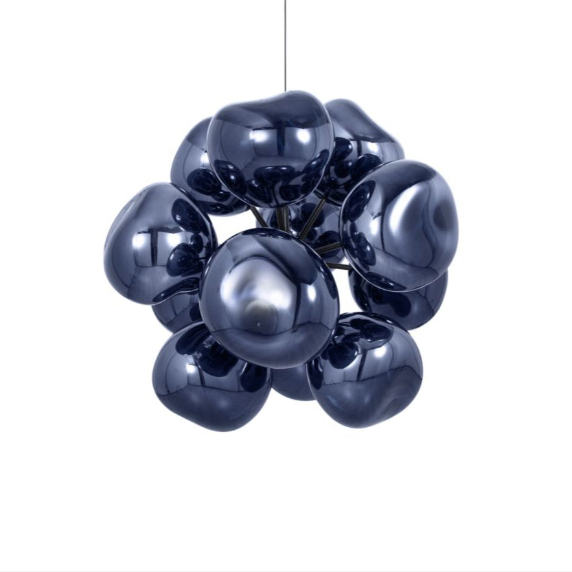 Kroonluchter MELT BURST gerookt