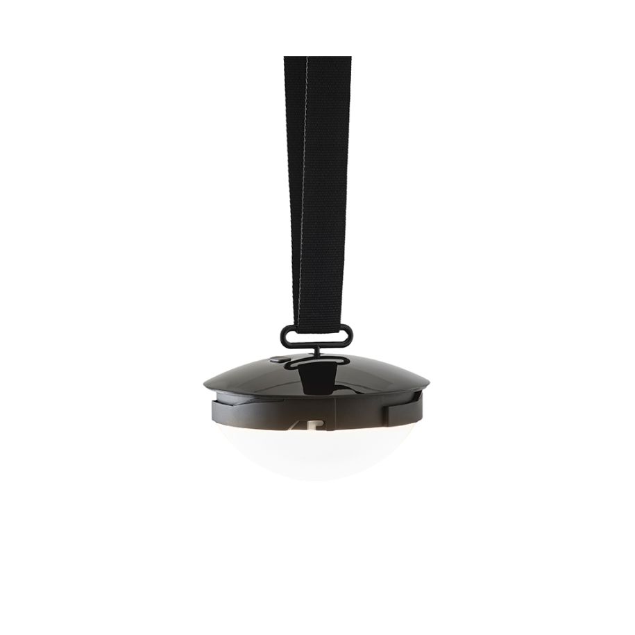 Draagbare lamp LARGE MELT zilver