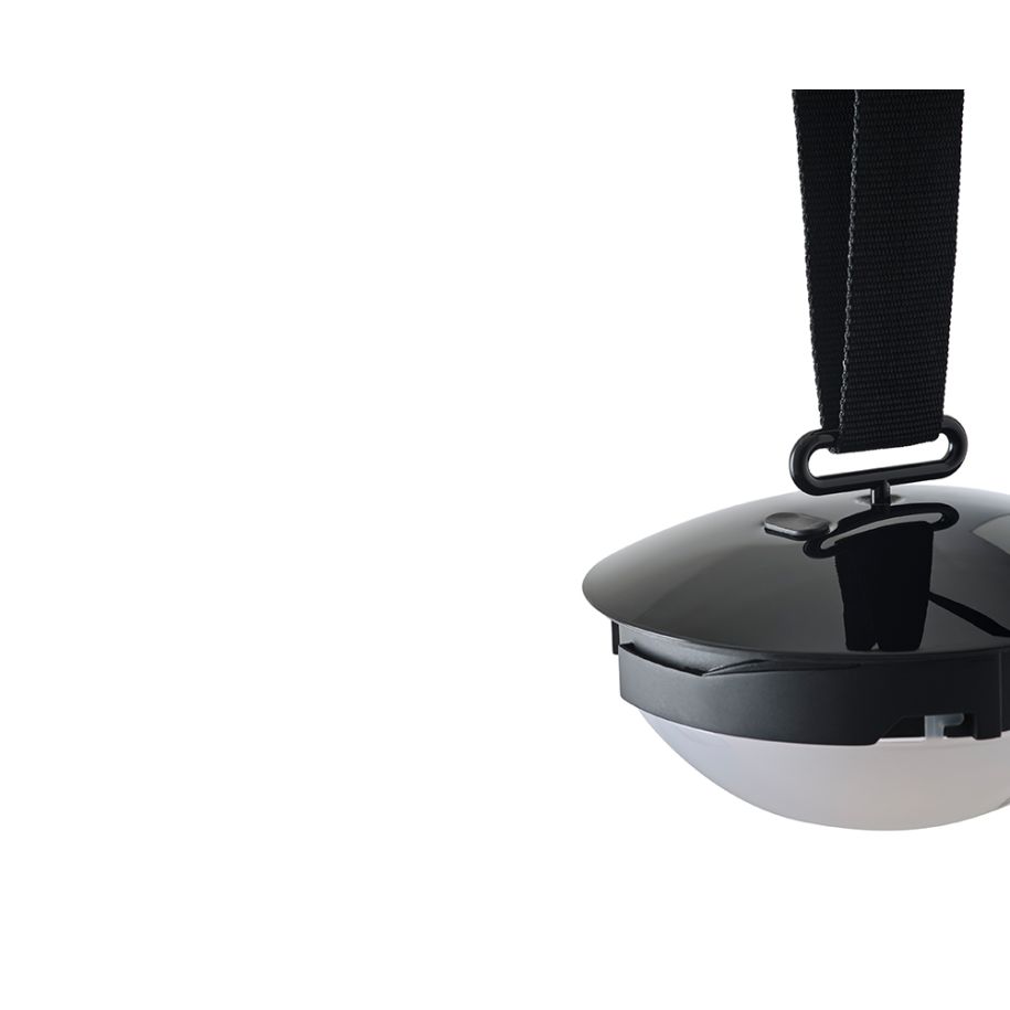 Draagbare lamp LARGE MELT zilver