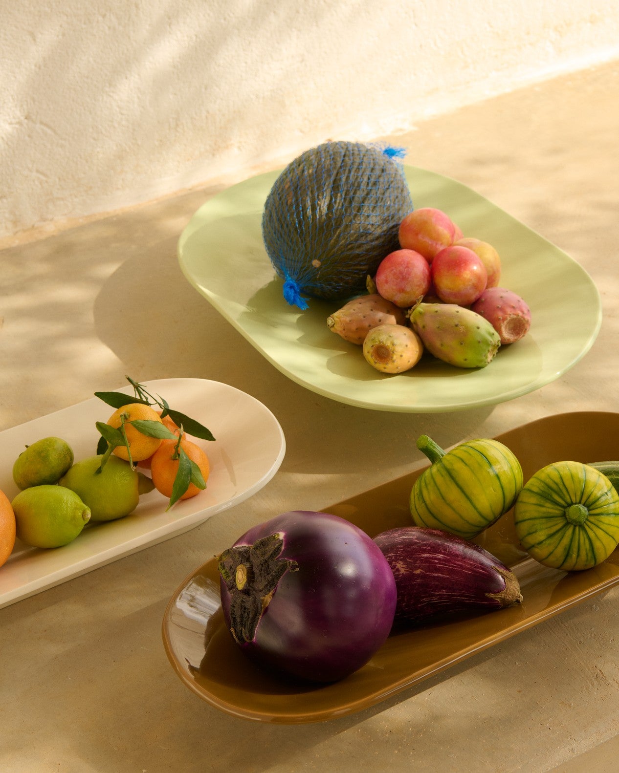 Keramikteller MERE in gebrochenem Weiß