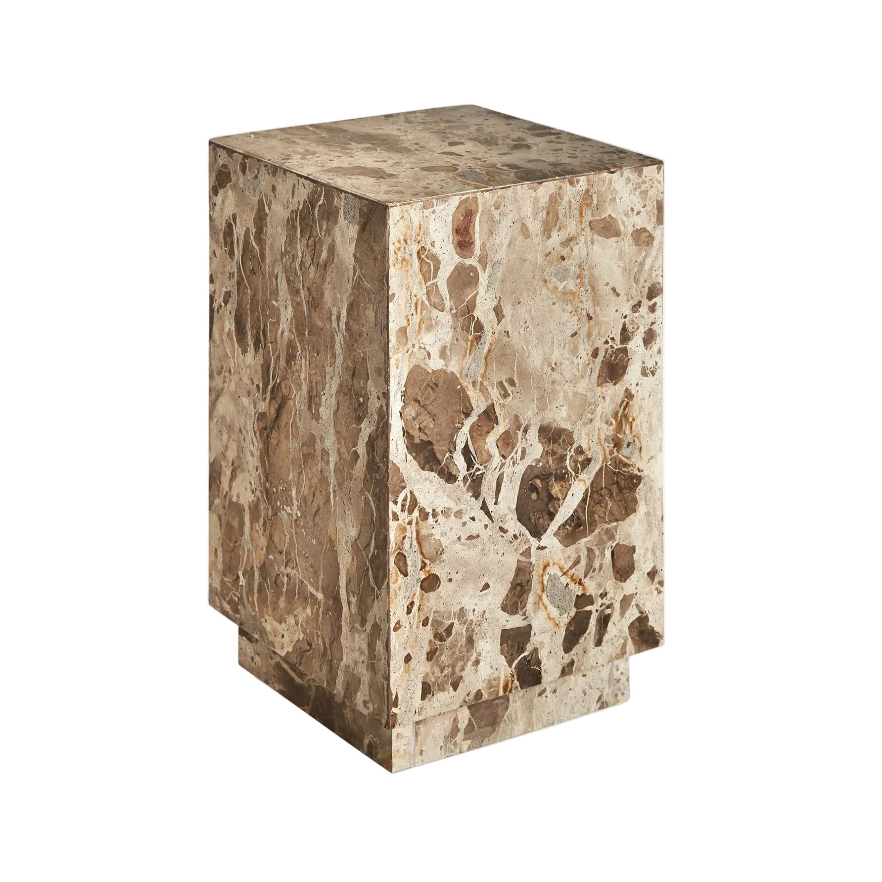 Beistelltisch GROV beige Marmor