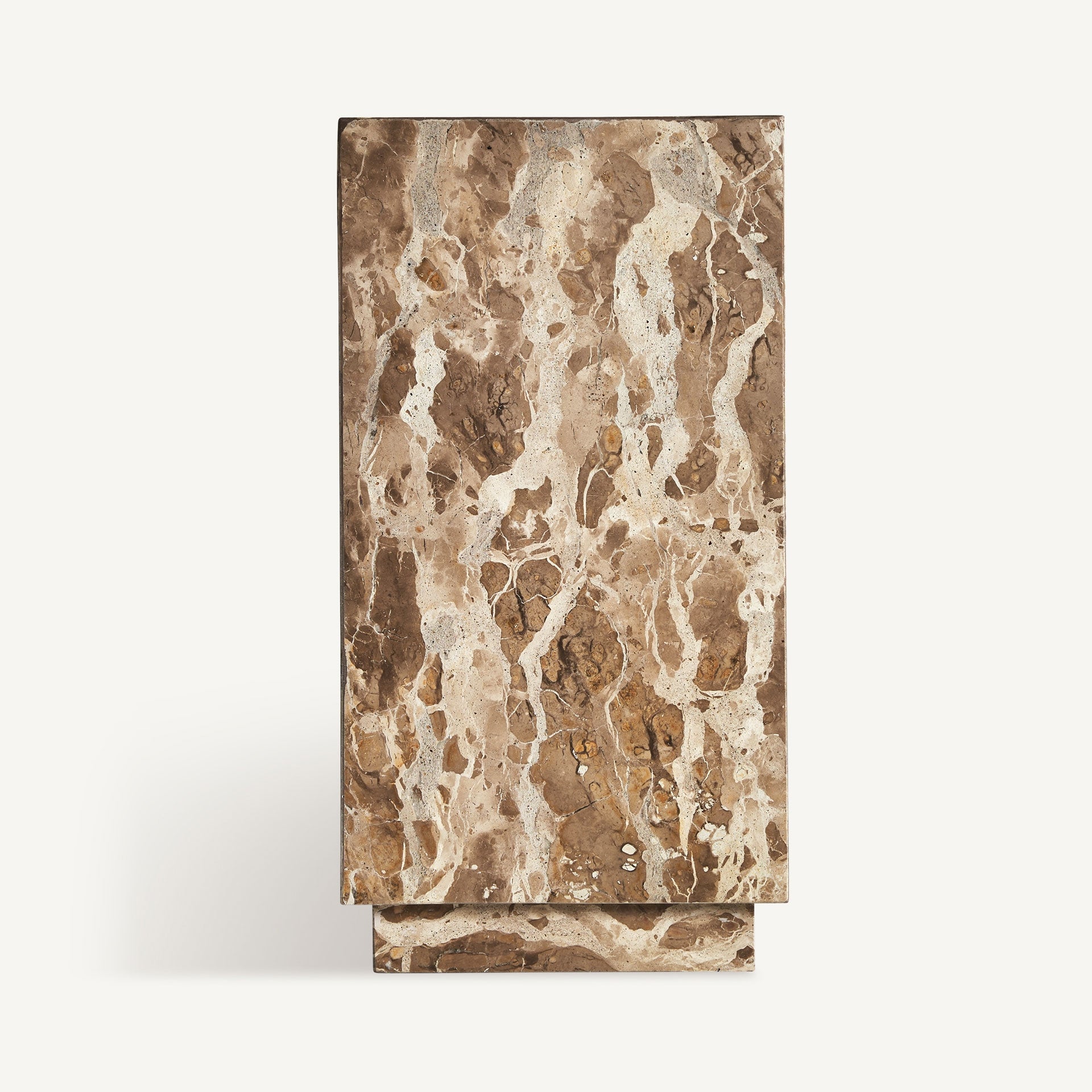 Beistelltisch GROV beige Marmor