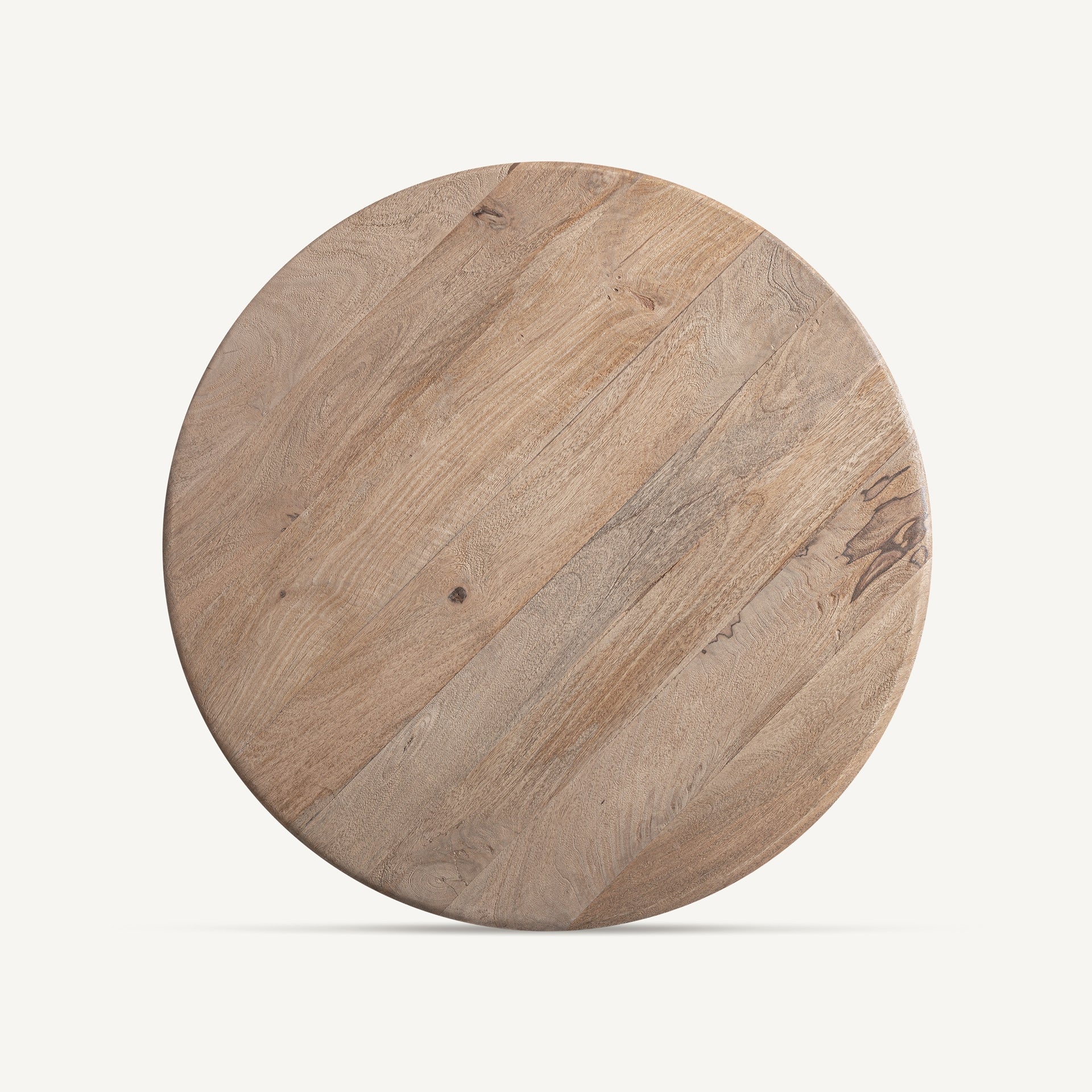 Runder Bar Tisch JACQUARD aus Mangoholz