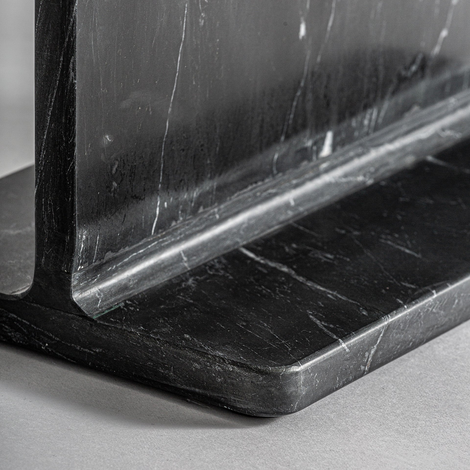 Zijtafel MARQUINA zwart marmer