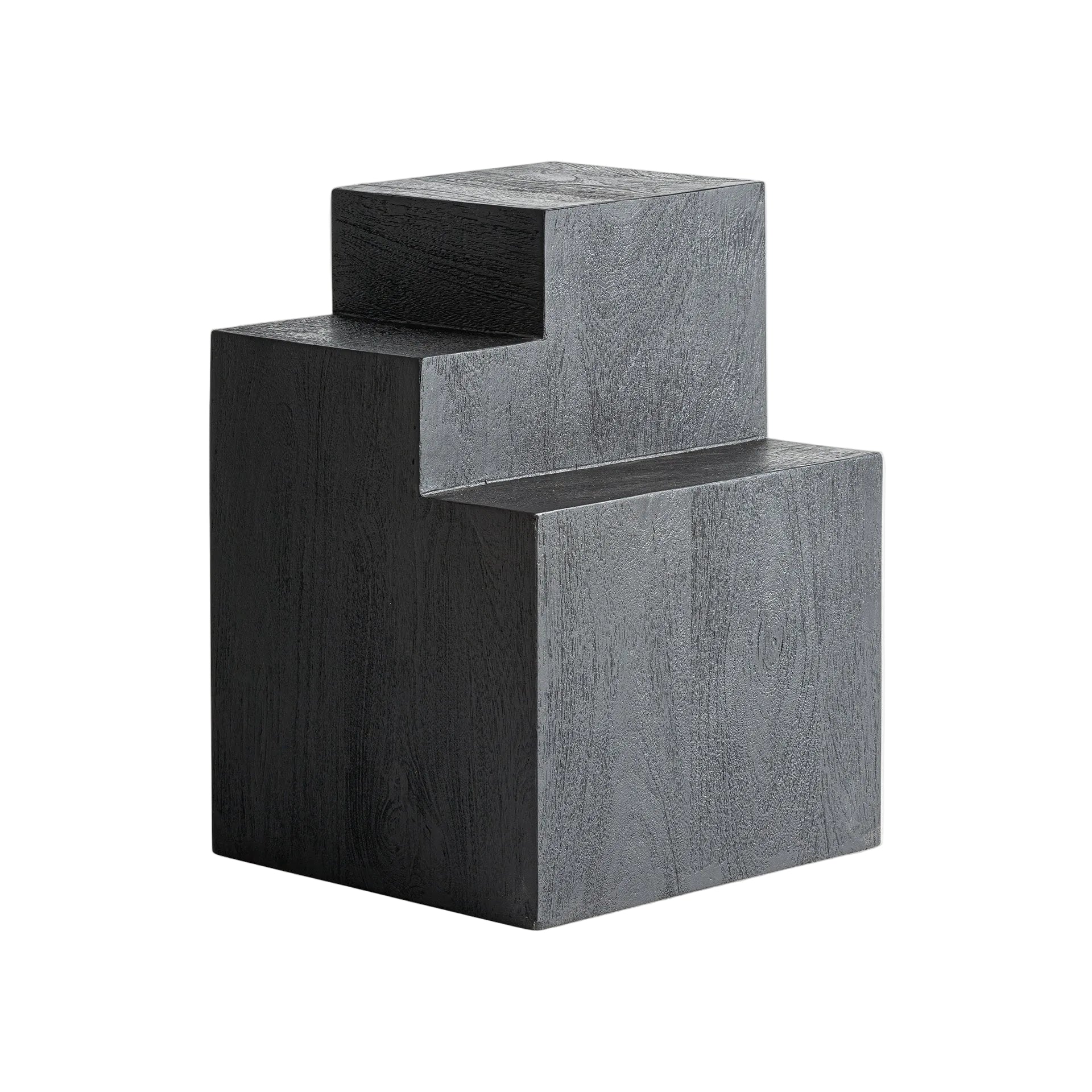 Bijzettafel PÈTRIA zwart mango hout