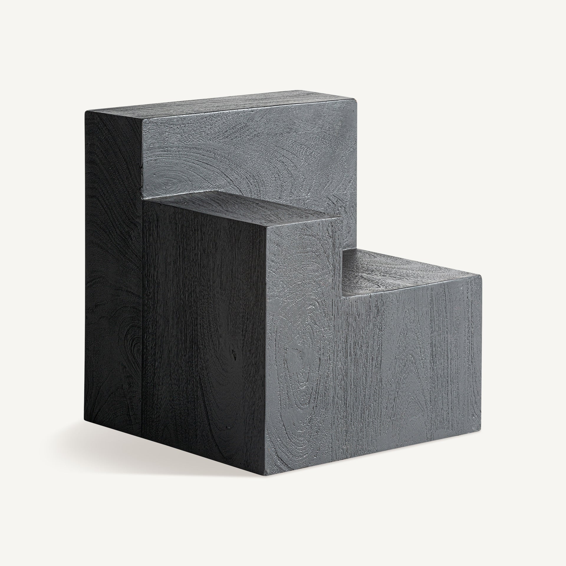 Bijzettafel PÈTRIA zwart mango hout